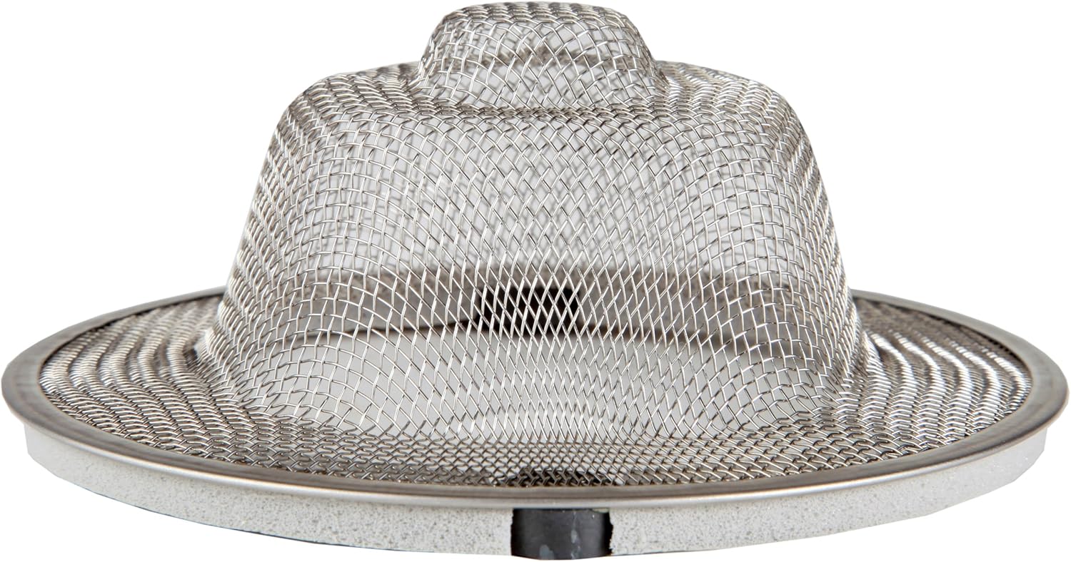Steel Mesh Drain Strainer Keeps All Hair And Debris From