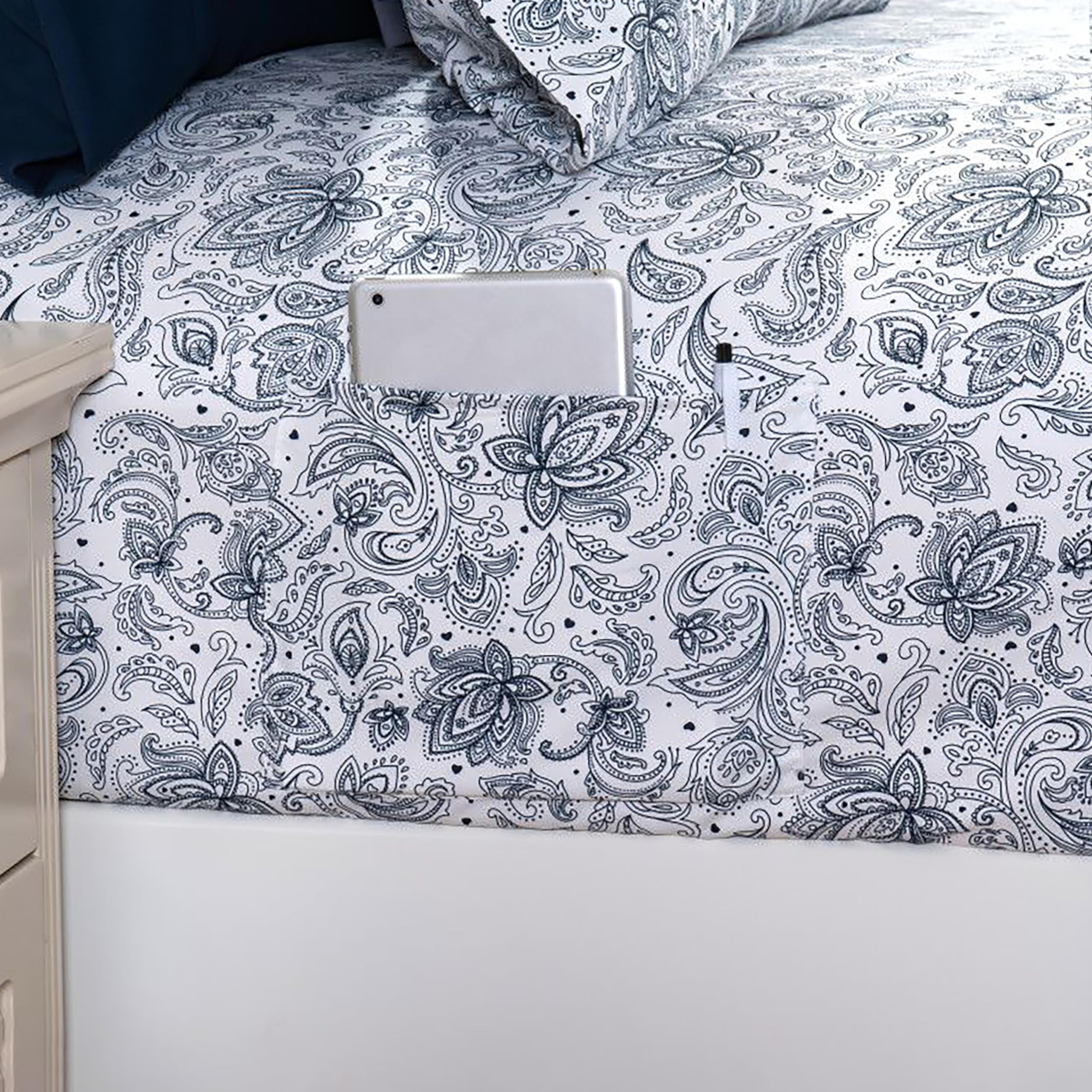 Elegant Comfort Softest and Coziest 6-Piece Sheet Set, 1500 Premium Hotel Quality Microfiber, Deep Pocket - Image 3