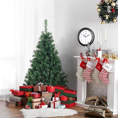 Miniatura 8 de Reloj de pared atómico, tiempo de calibración automática de EE. UU., reloj redondo de 10 pulgadas, funciona con pilas