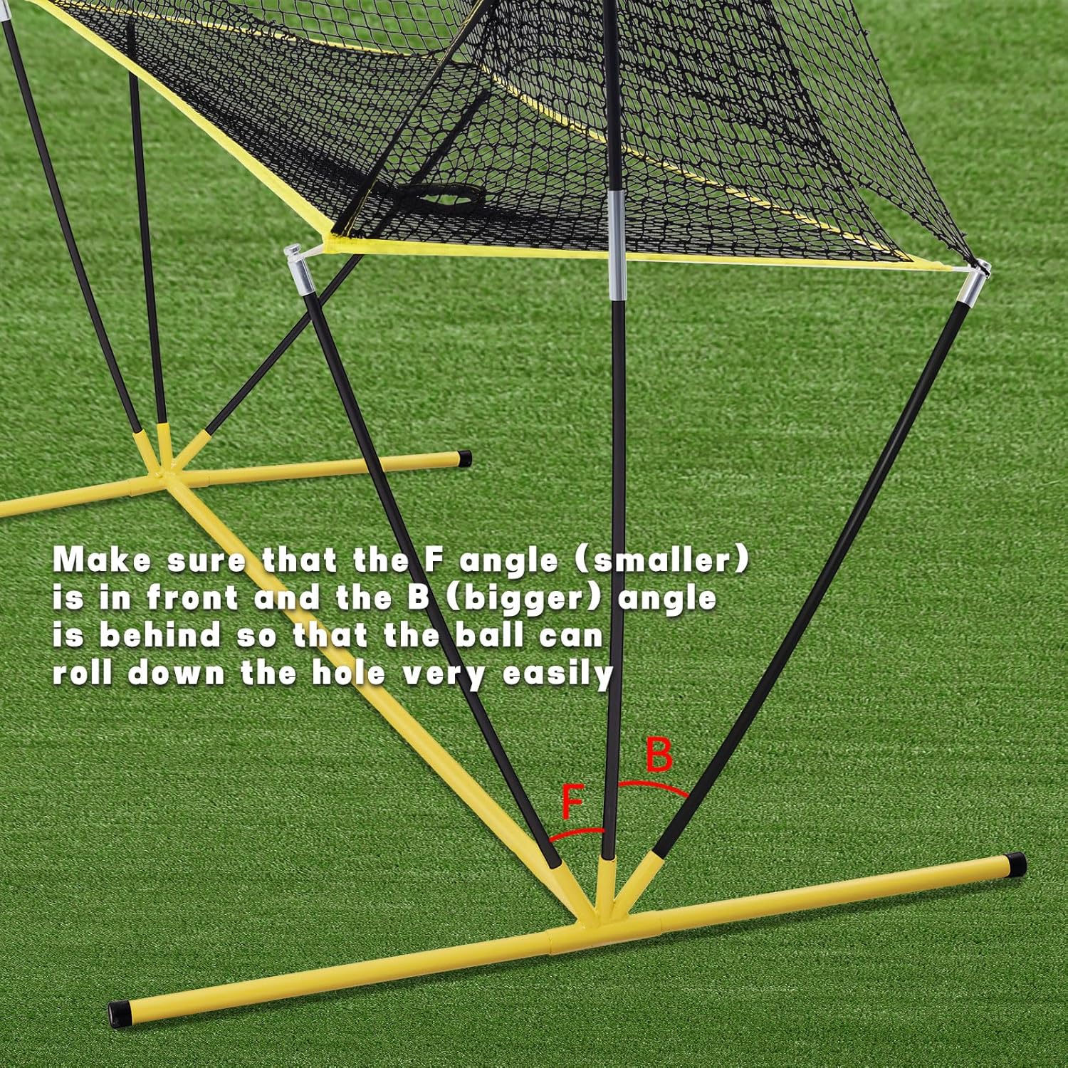 Portable Pickleball Net & Ball Collector ，Smart Recycling Net for Pickle Ball, Tennis, Baseball Practice Equipment ，Collapsible Pickleball Trainer for Indoor/Outdoor