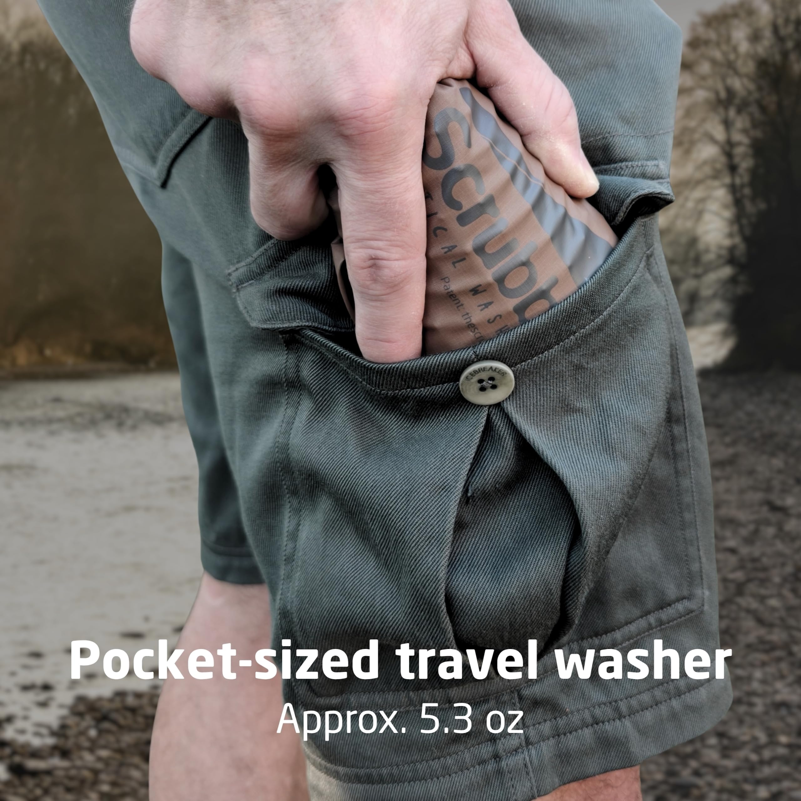 Amazon.co.jp: 旅行用洗濯袋 Scrubba Washbag スクラバ ウォッシュ