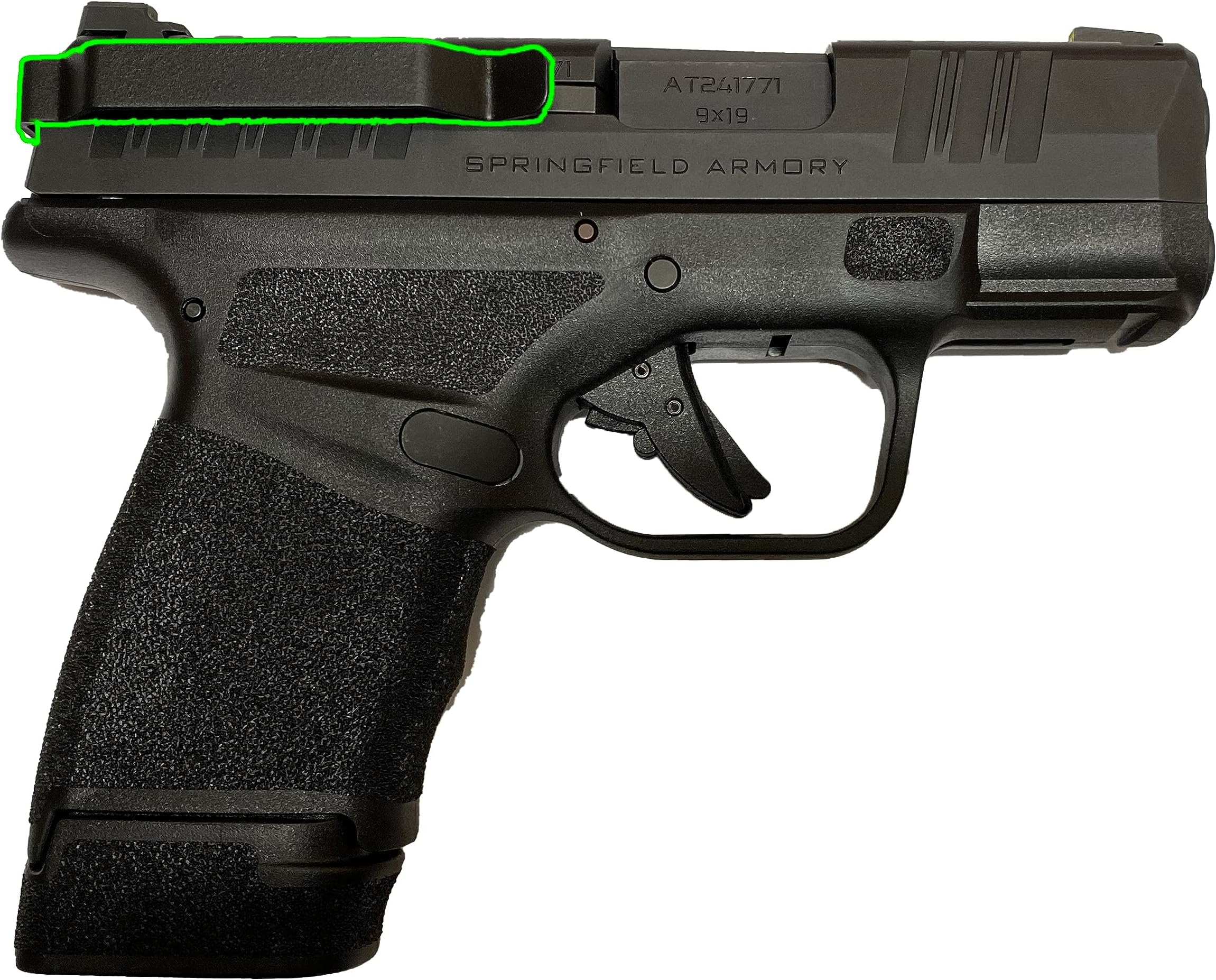 Clip for Springfield Hellcat, OSP and Pro - Concealed Carry Belt Clip Holster - Premium Clip for Hidden, Secure, and Comfortable Conceal Carry - Slim and Secure with No Bulky Holster