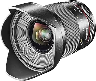Samyang F1.8 20 mm Manual Focus Lens for Canon - Black