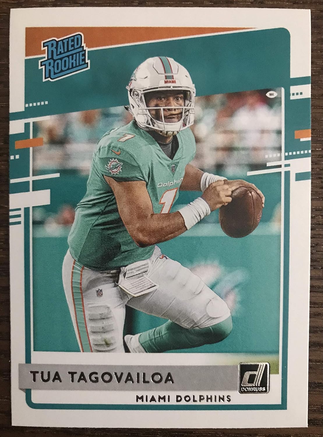 Tua Tagovailoa #302 Donruss Panini Rated Rookie 2020 NFL Miami Dolphins Football RC Card Pack Fresh - PLEASE NOTE: This item is available for purchase. Click on this title and then "see all buying options" on the next screen in order to see pricing and to make your purchase