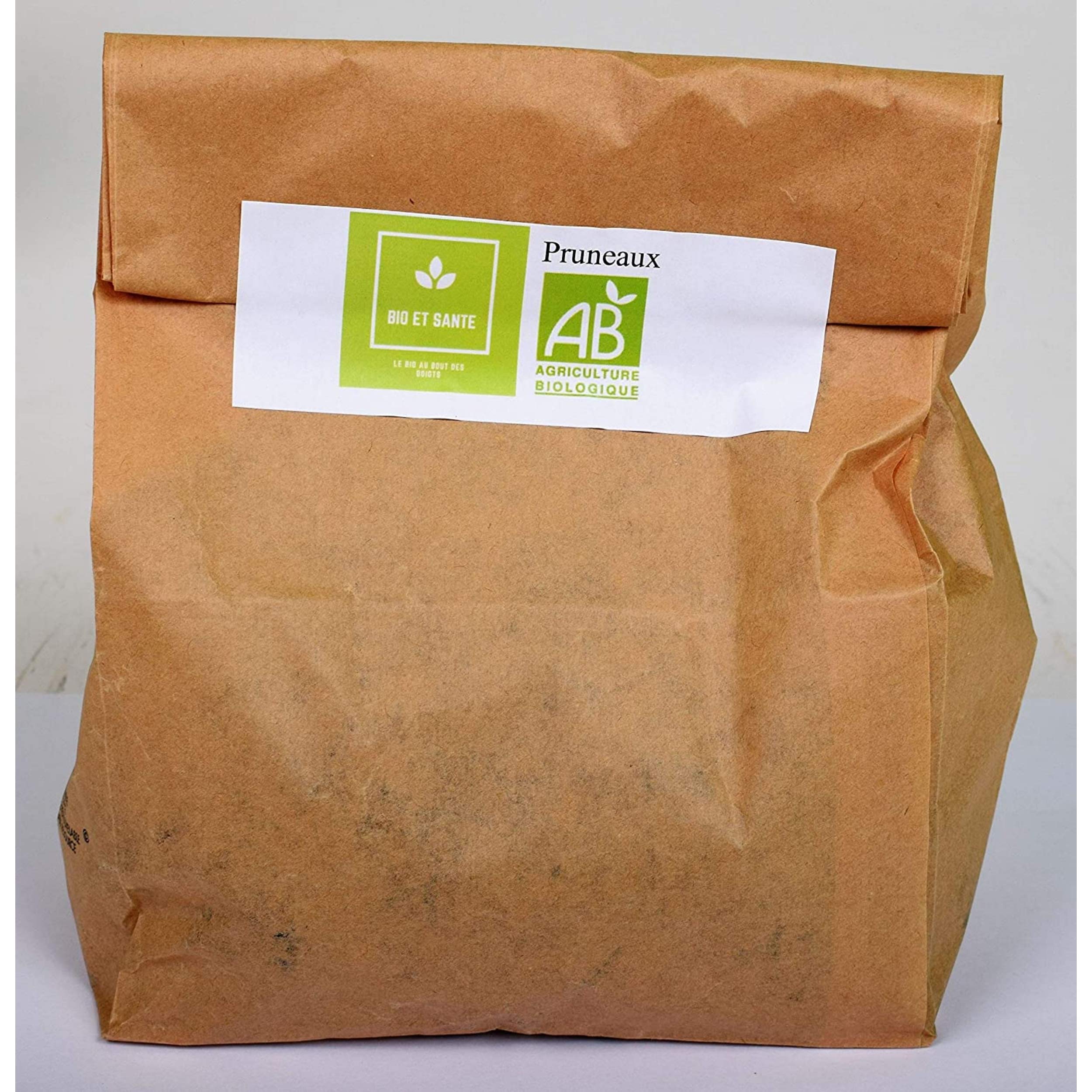 Pruneaux D'Agen Denoyautés Naturels Bio De Qualité Extra, 1 Kg, Fruit Sec Energétique Pour Votre Apport En Vitamines et Minéraux Contribueront aux Bienfaits et à la Santé de Votre Organisme