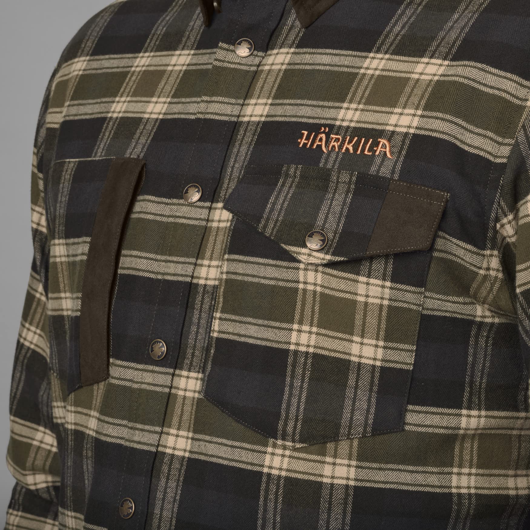 Härkila | Camisa Aivak L/S | Ropa y Equipamiento de Caza Profesional | Calidad Escandinava Duradera