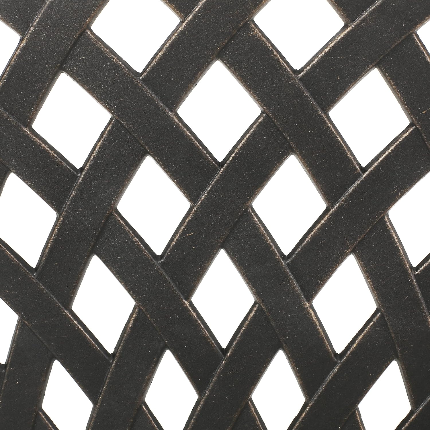 Christopher Knight Home Austin Outdoor Cast Aluminum Dining Chairs, 2-Pcs Set, Shiny Copper