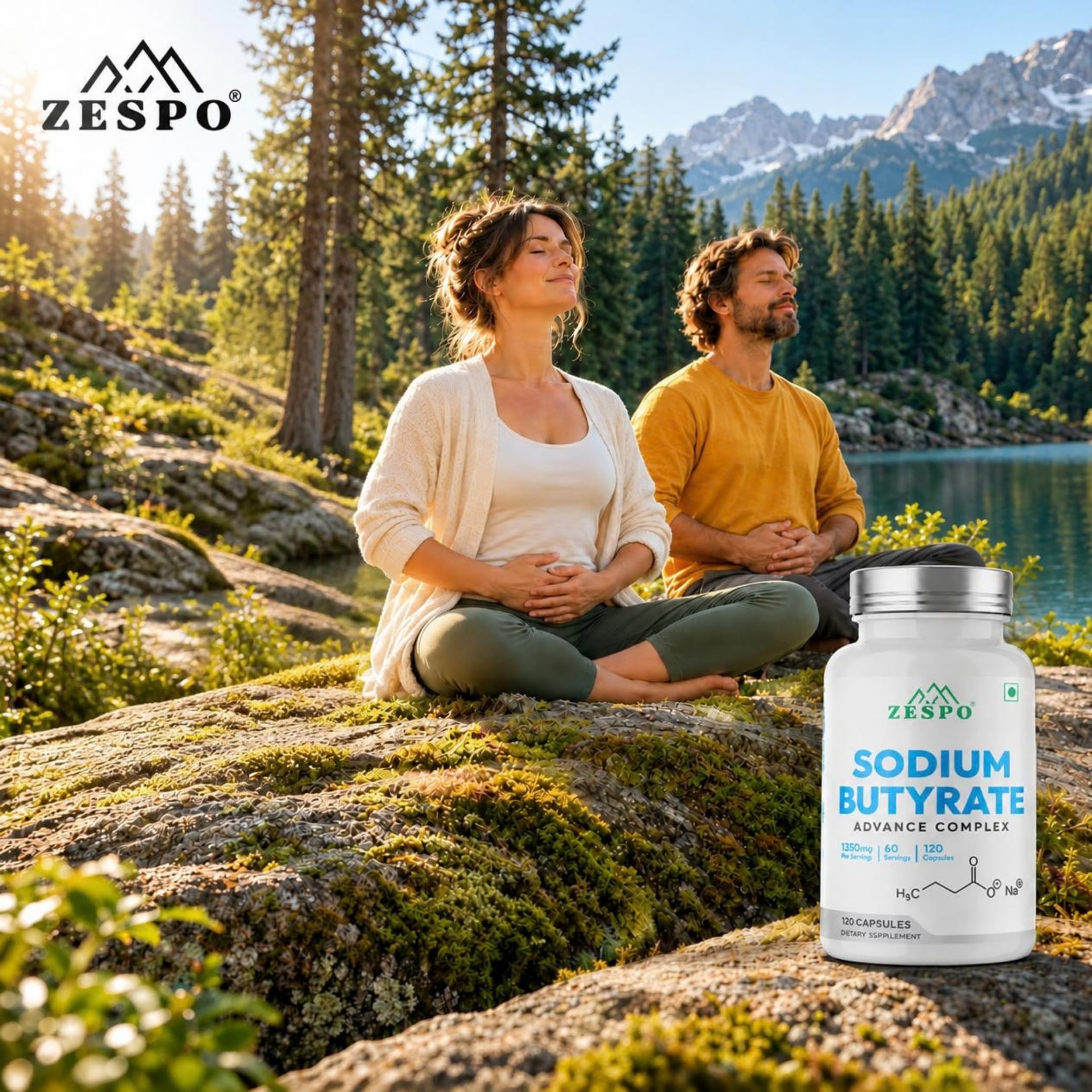 Zespo Micro-Encapsulated Sodium Butyrate 1000mg Postbiotic 120 Vegan Caps — Amazon image 6