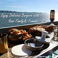 Vista 4 de Meykers Hojas de papel para prensa de hamburguesas de 5 pulgadas 300 piezas de papel redondo para hamburguesas para separar las empanadas