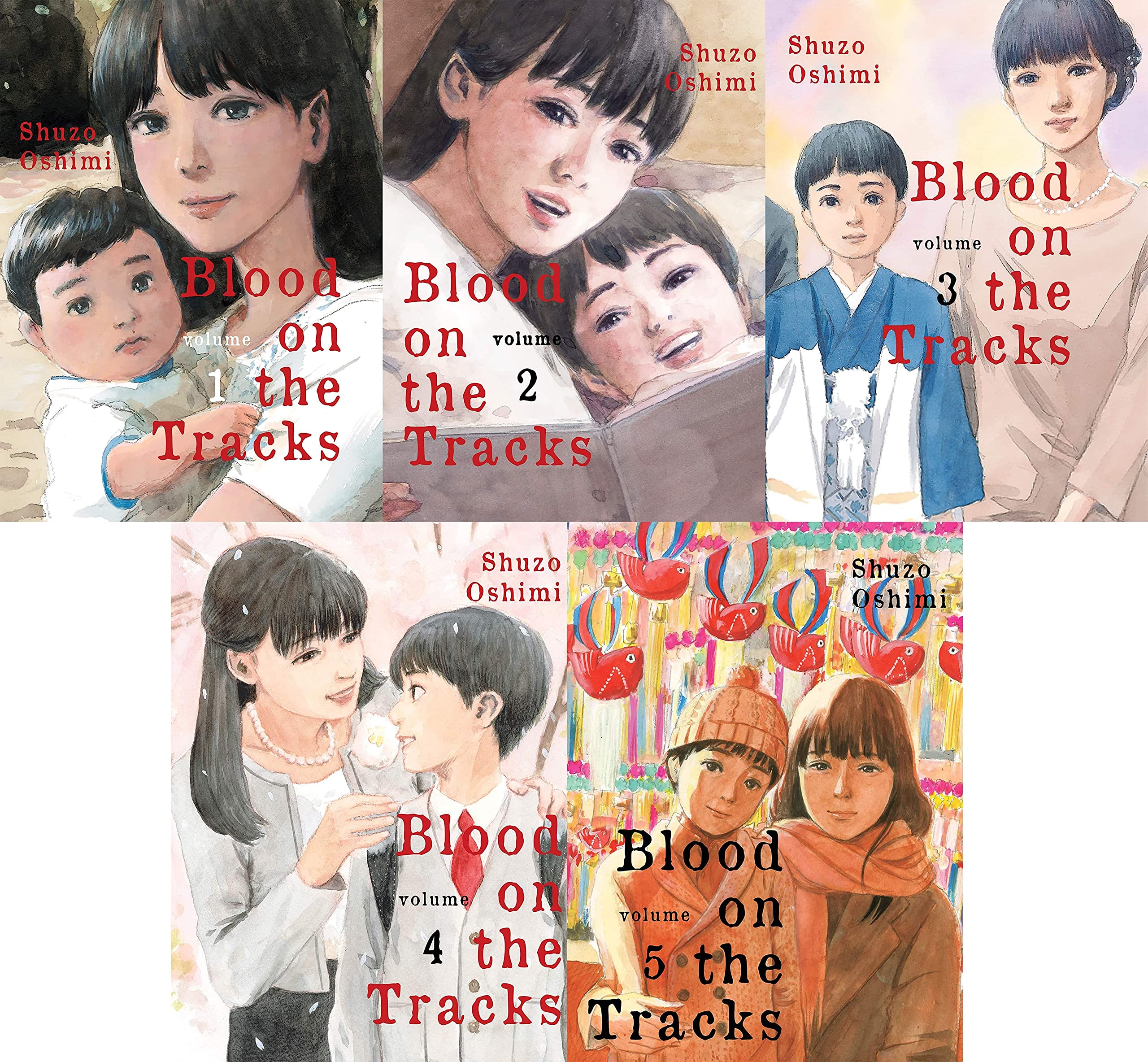 Blood on the Tracks Volumes 15 [Paperback] Shuzo Oshimi; 9781647290009