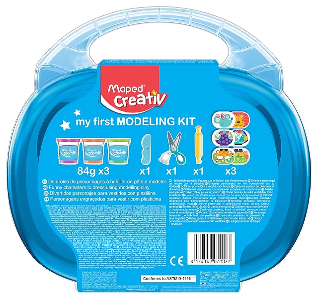 Foto 3 de 8 de Maped - Set de Pintura para Niños - Kit Mi Primera Masa de Modelar - Apto a Partir de 2 Años