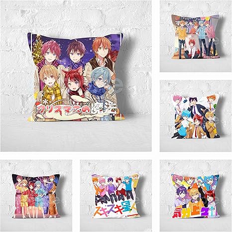 Amazon すとぷり 抱き枕 ぬいぐるみ クッション キャラクター 全員メンバー 莉犬 ななもり さとみ ころん るぅと ジェル Colon Jel Nanamori Rinu Root Satomi アイドル 可愛い 座布団 背当て かわいい ふわふわ もちもち 快適 萌えグッズ 高弾性 コスプレ小物 プレゼント