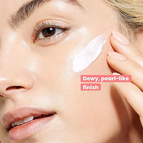 Miniatura 4 de JOAH Super Sidekick Hydroglow - Base de maquillaje con ácido hialurónico para un acabado brillante y húmedo, hidratante de larga duración e