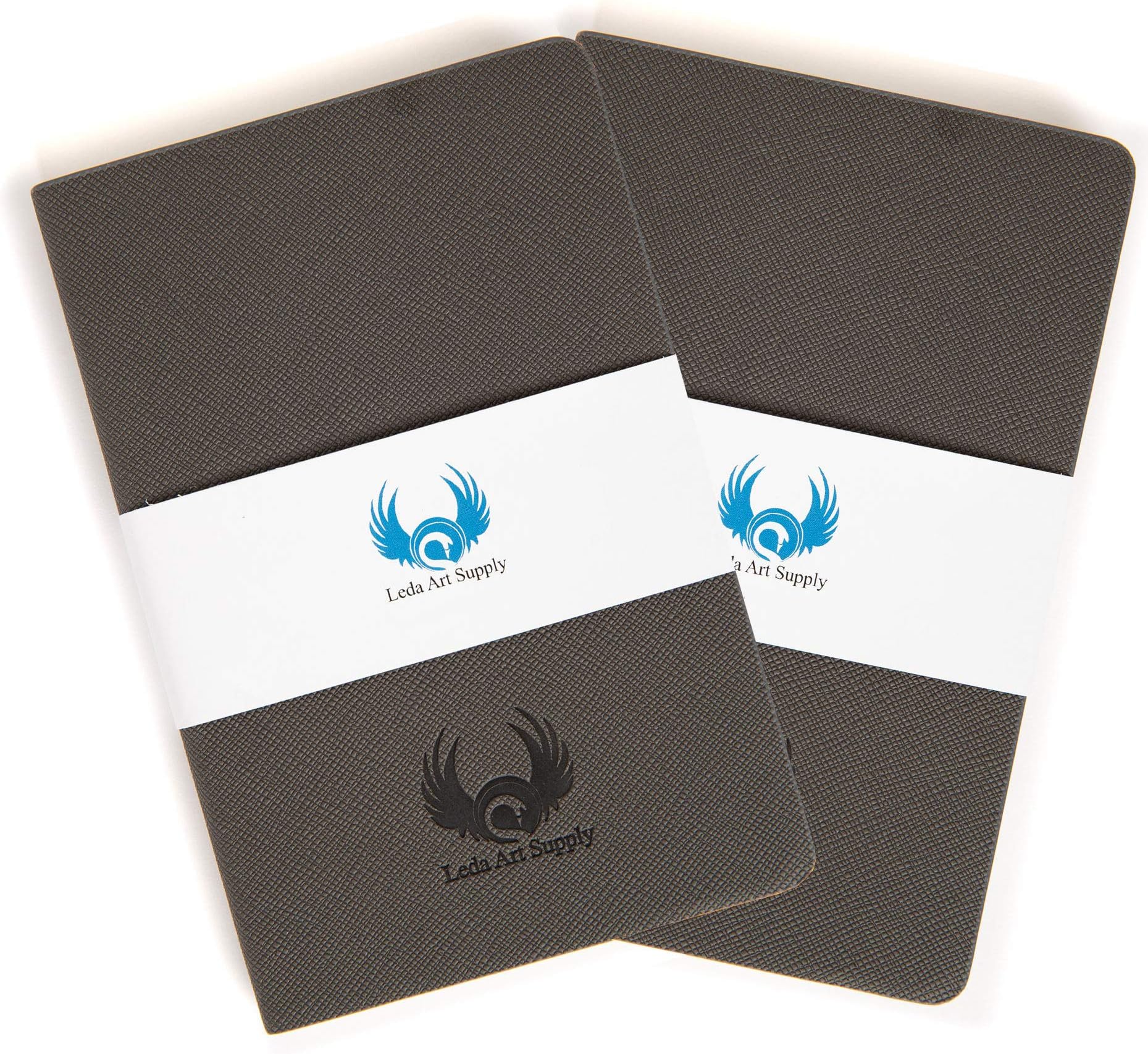 Leda Art Supply Small Sketchbook 2 Pack for Professional and Personal Drawing, Writing, Scientific Observation or Creative Projects