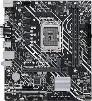ASUS Prime H610M-D D4 Intel H610 LGA1700 DDR4 3200 MHz mATX Motherboard