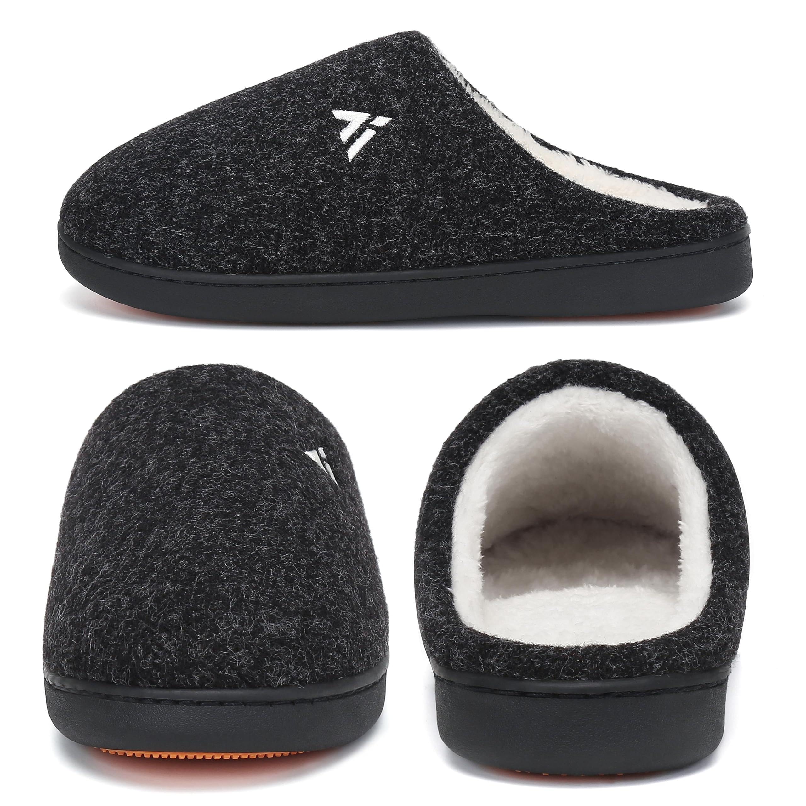 Mishansha Pantofole in Memory Foam per Uomo Donna Antiscivolo Ciabatte Invernali