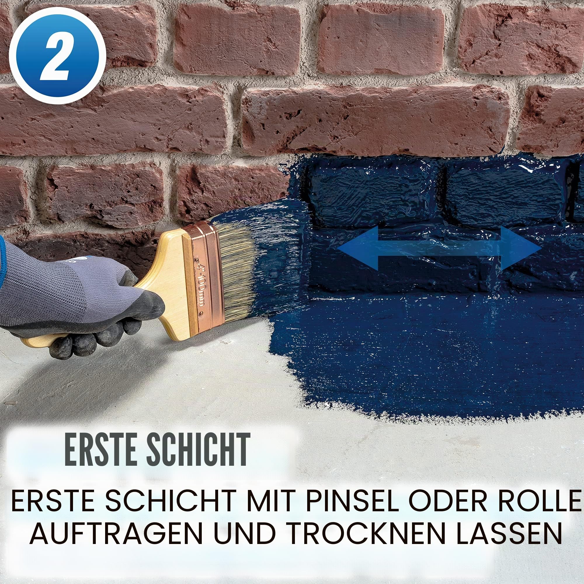 Drybase DPM flüssige Dichtbeschichtung (Schwarz, 5 Liters) - Feuchtigkeitsisolierende Membran mit Bitumen freier Formulierung
