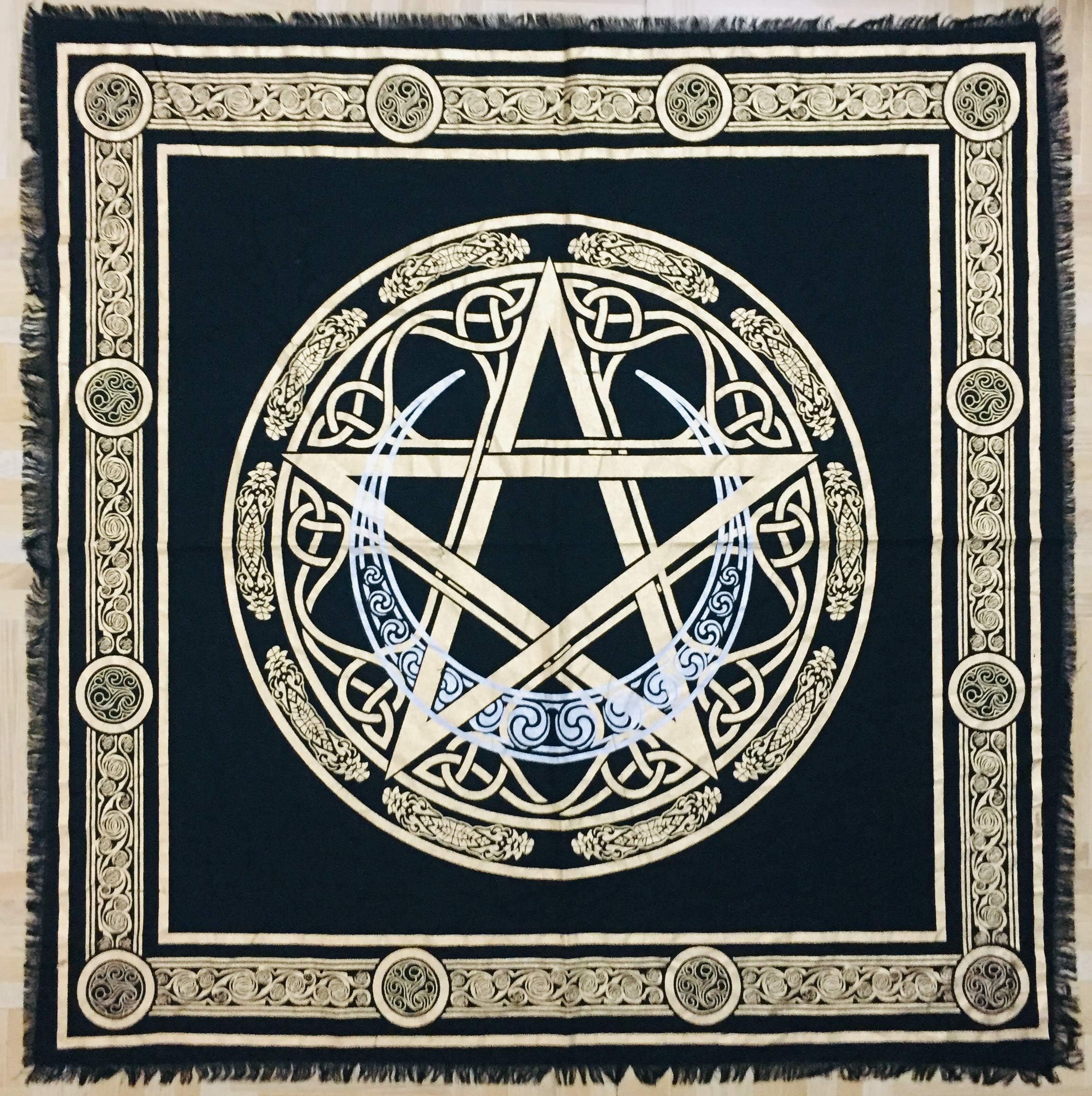 Indian Consigners Altar Cloth Witchraft Witchery Tablecloth Alter Sacred Table Cover Spiritual Spell Witch Tarot Spread