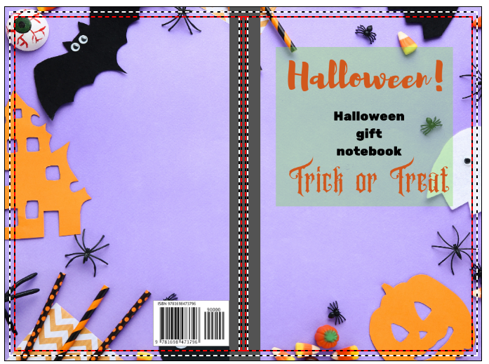 Halloween gift notebook on Amazon Live