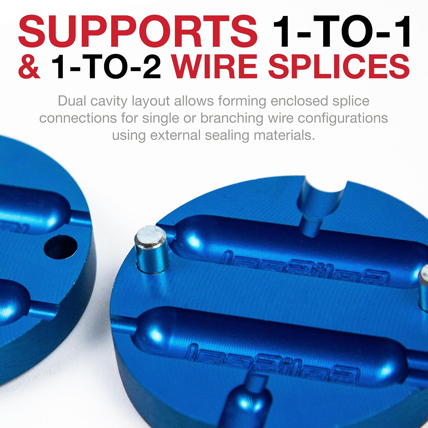 Dual Cavity 16-14 AWG Butt Connector Mould