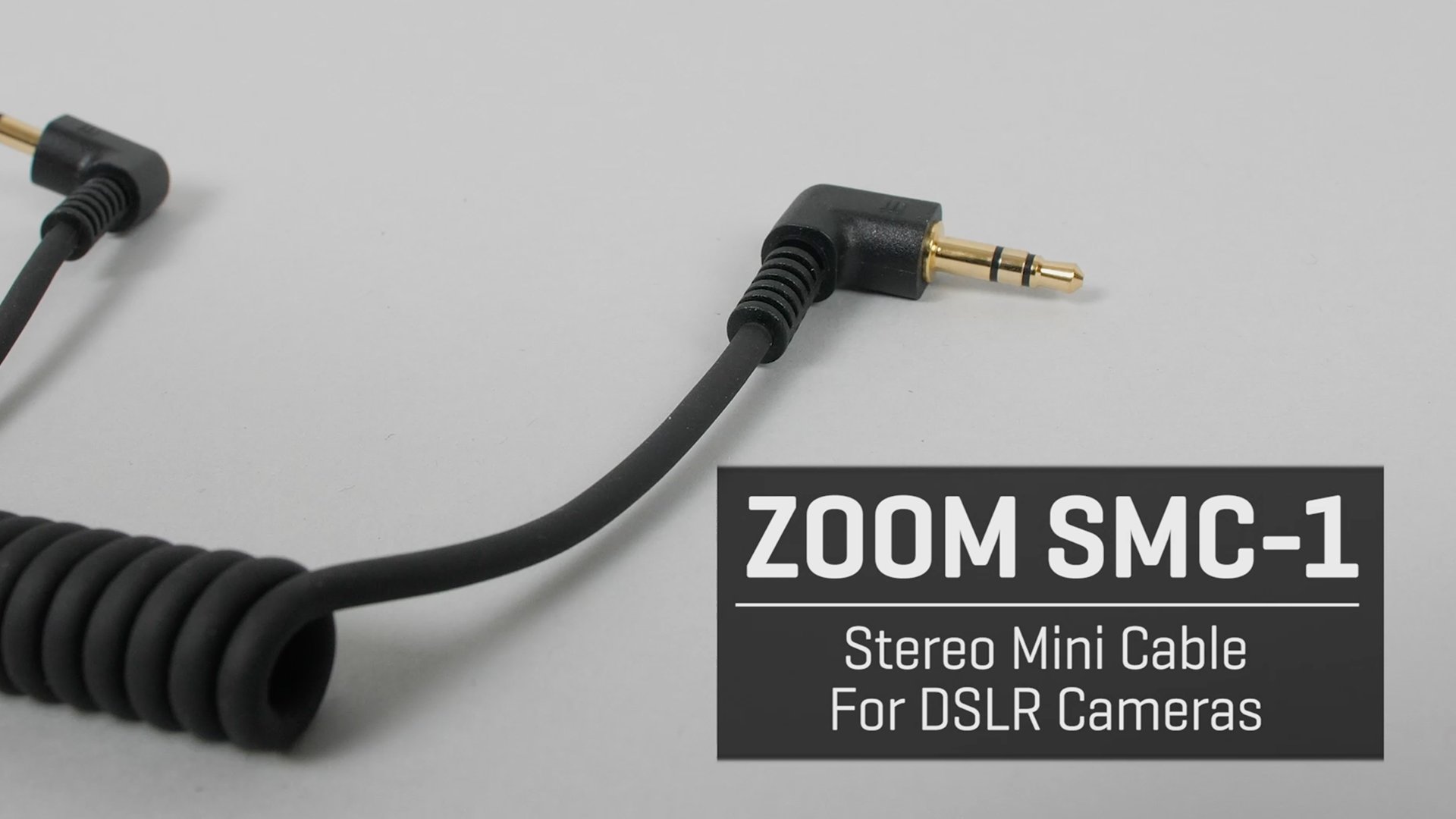 Amazon.com: Zoom SMC-1 Stereo Mini Cable for DSLR Camera, 3.5mm