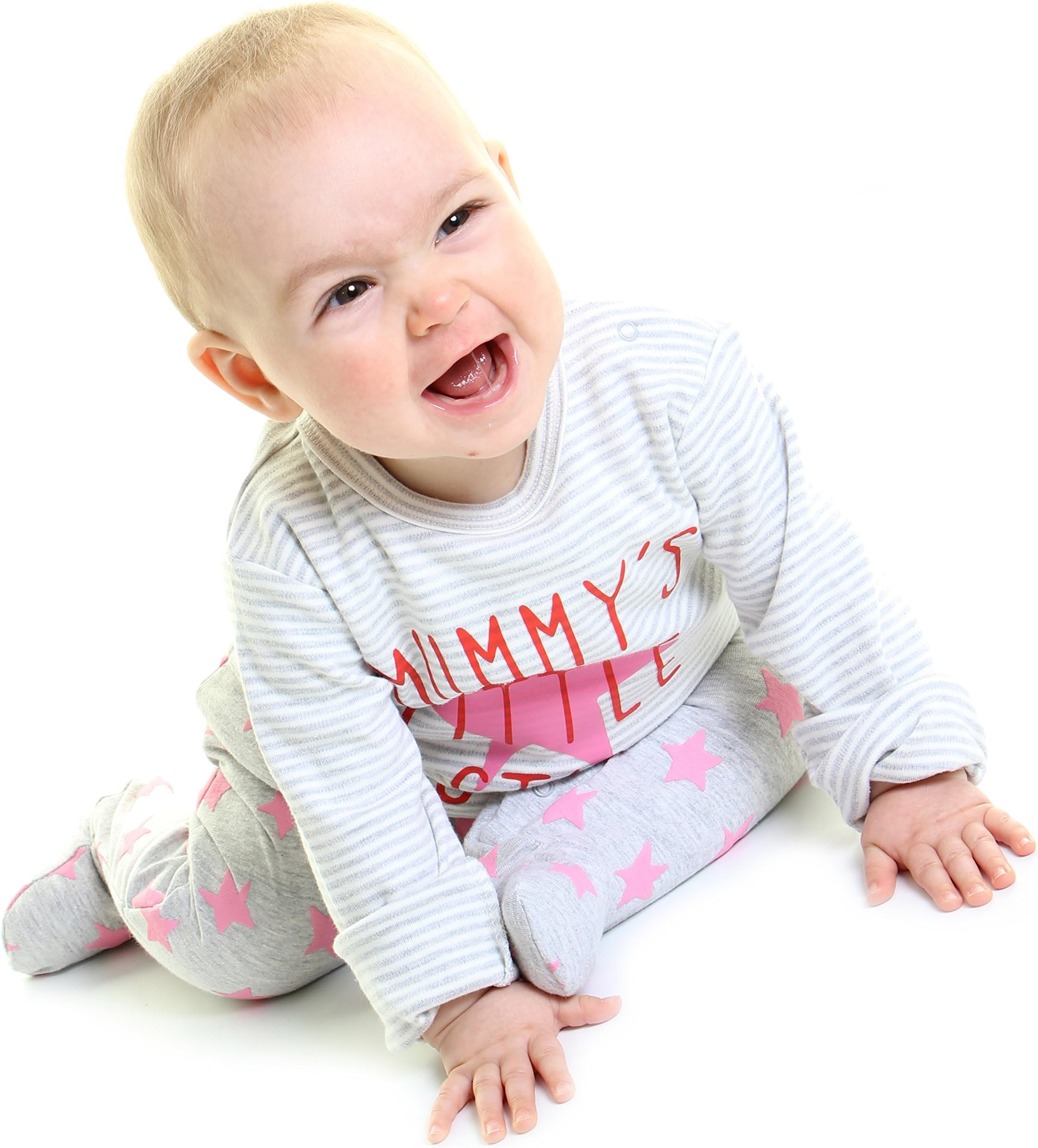 Crawlerz Babygrow - Anti Slip Baby Romper Bodysuit - Sleepsuits Designed with Grips on The Legs of The Babygrow to Prevent Accidents on All Floor Surfaces and Help Promote Baby Development.