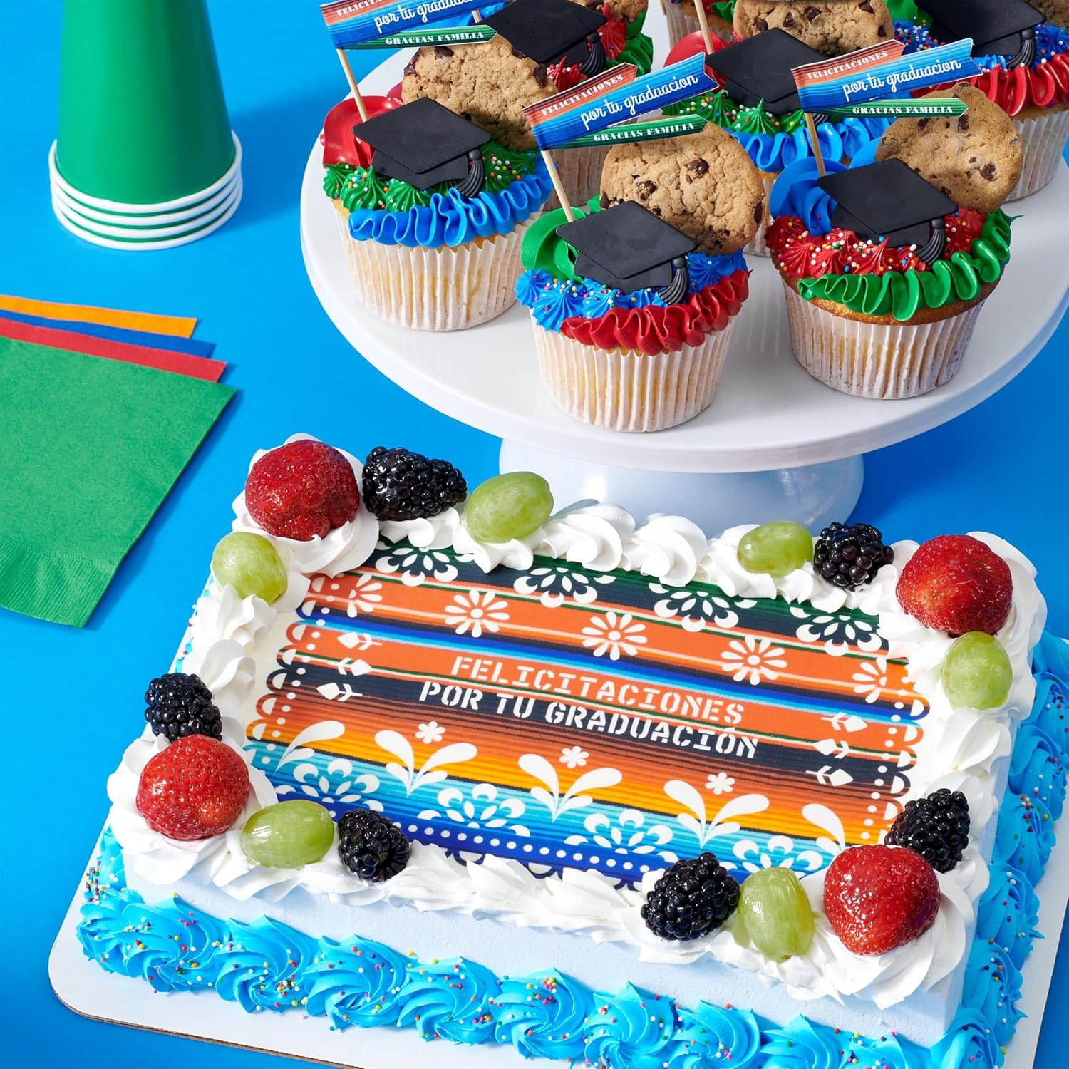 PhotoCake® Frosting Sheets, 1/4 Sheet Extended PhotoCake® Edible Paper For Easy Printing, Edible Frosting Sheets for Cakes, Edible Printer Paper - Pack Of 24