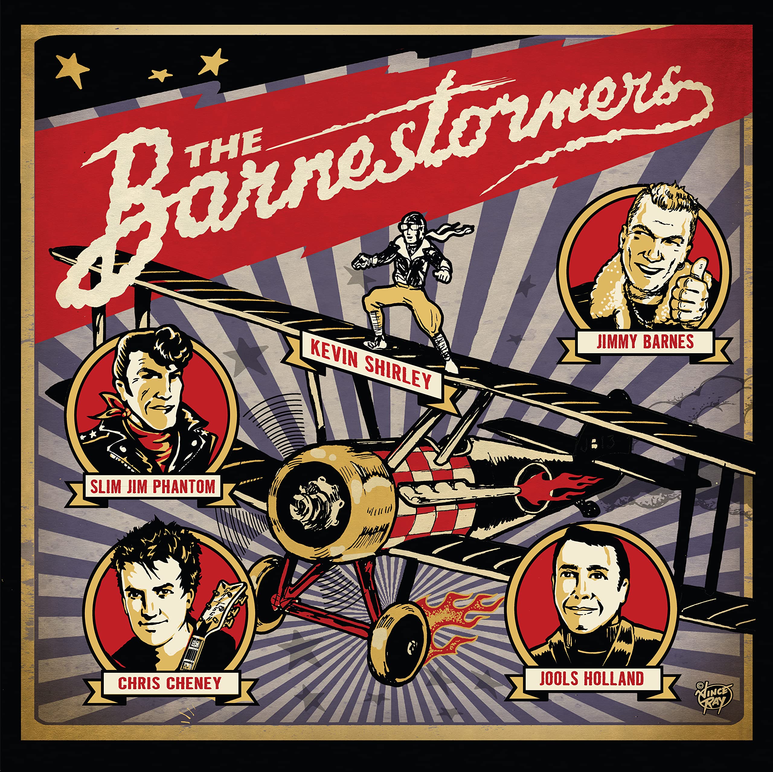 Barnestormers - The Barnestormers Vinyl Lp Record Rockabilly NM / NM