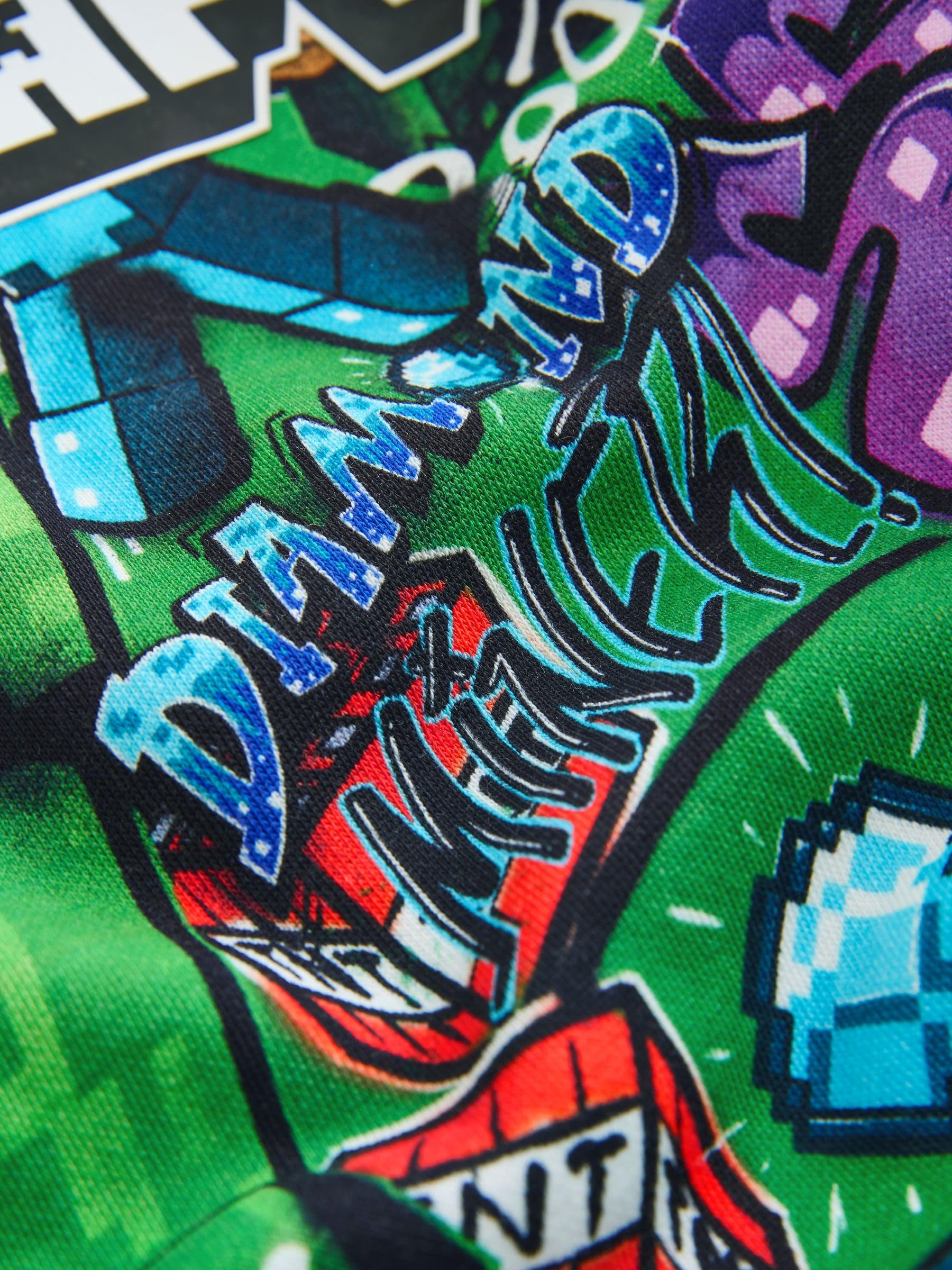 NEXT Garçon Sweat à Capuche Minecraft