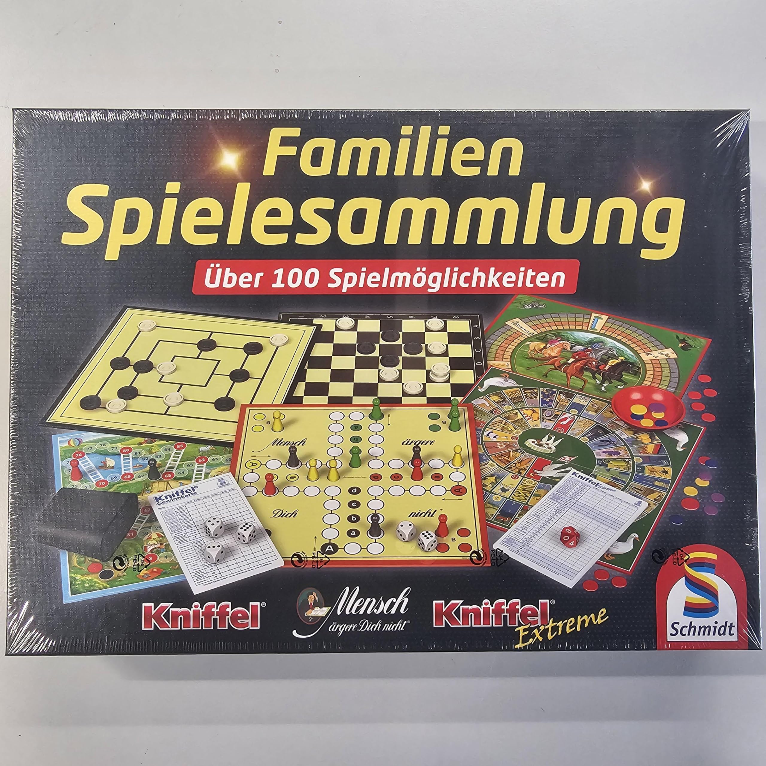 Schmidt Spiele 49190 Familien Spielesammlung