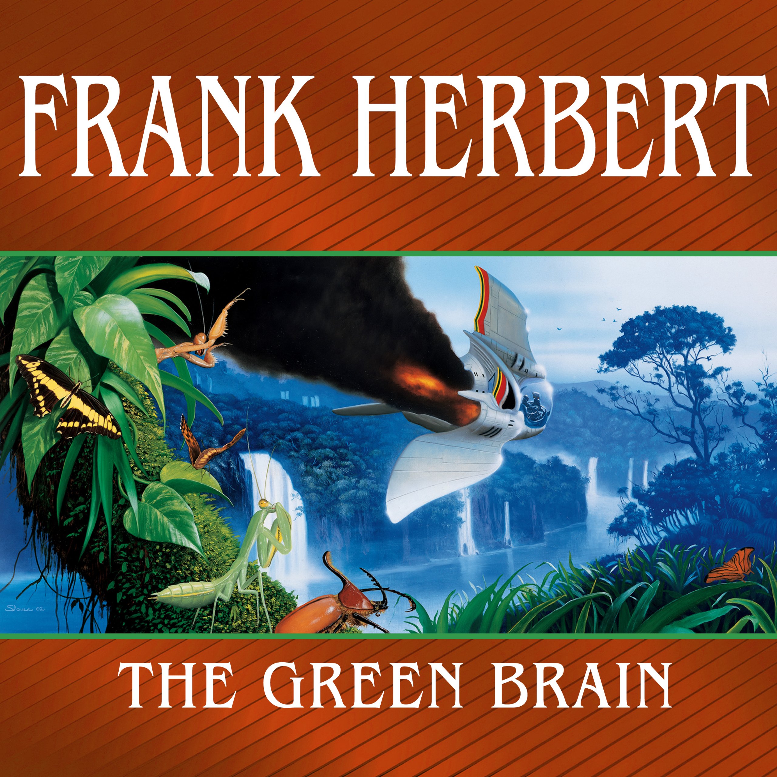 Cover art for The Green Brain