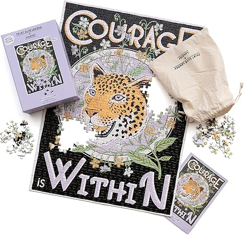 Miniatura 1 de Luckies of London - Rompecabezas de 500 piezas para adultos, rompecabezas retro y decoración inspiradora de arte de pared, juegos de mesa de 500