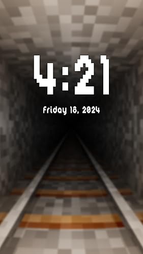 3D Block Craft Train Live Wallpaper | Endless Train for Minecraft Block Craft Screensaver. Pixel Art