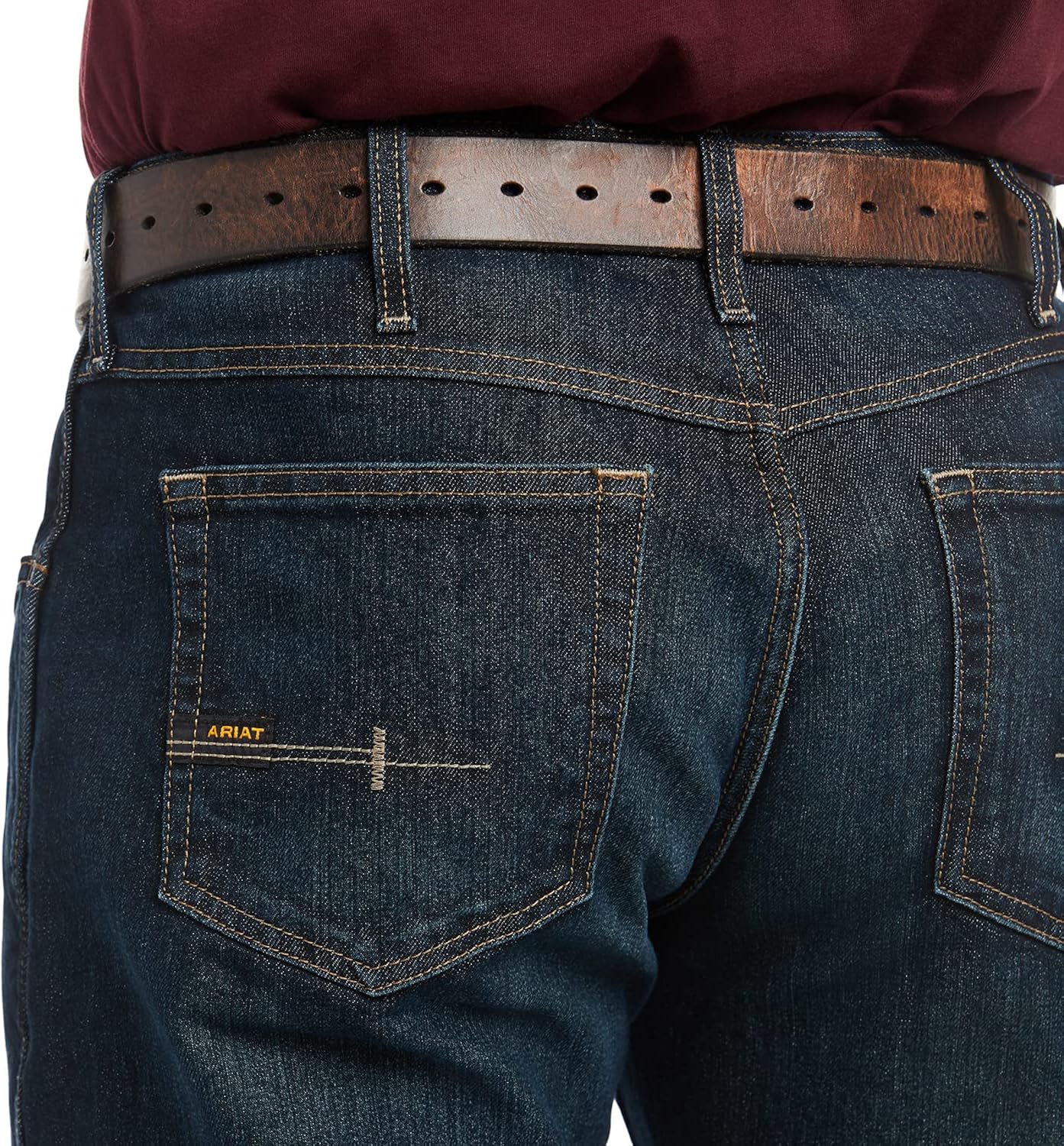 Vista 4 de ARIAT Rebar M4 Slim Fit Durastretch Straight Leg Jean - Vaqueros de trabajo para hombre