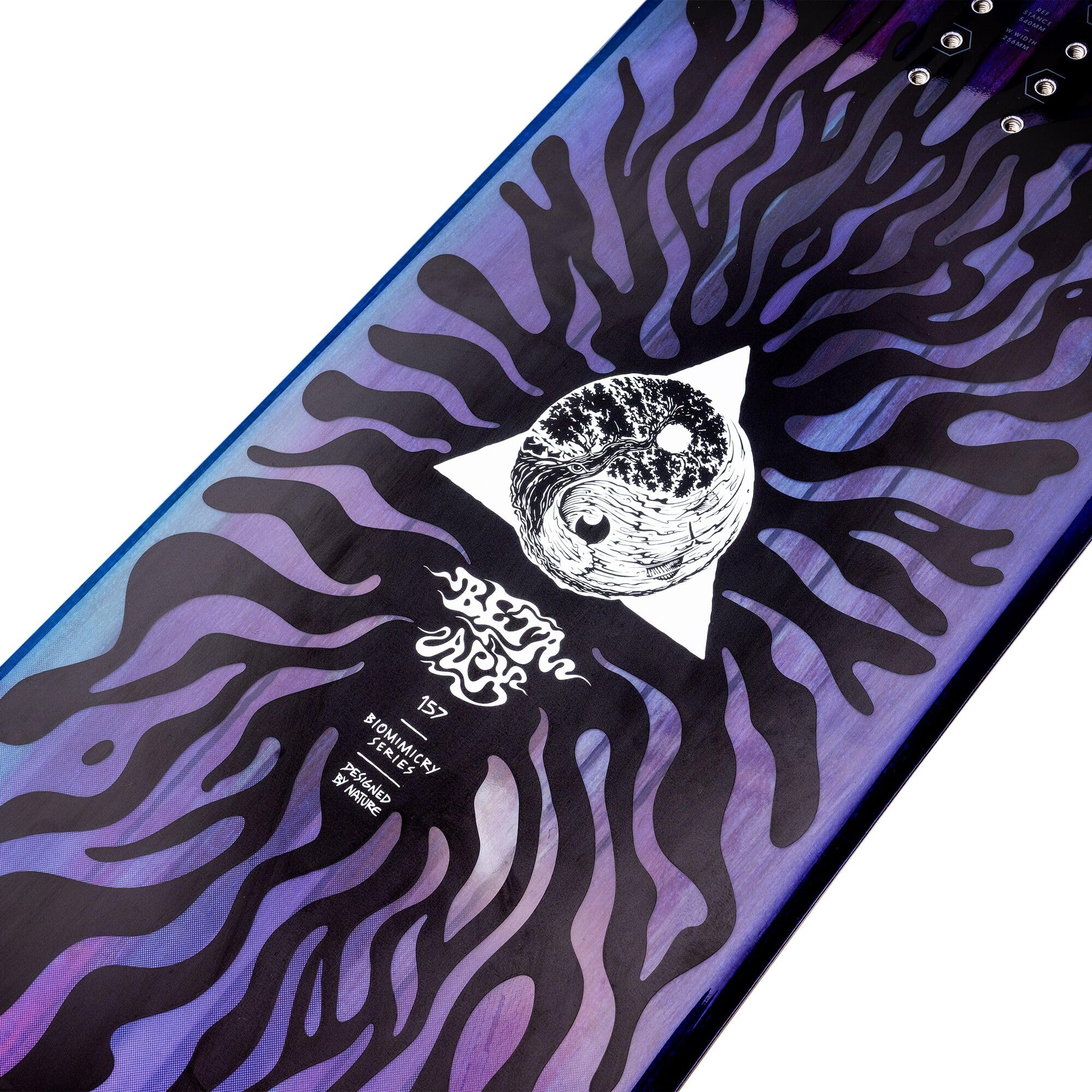 Nidecker BETA APX Snowboard - All-Mountain Board con Flex Responsive e Profilo Camber