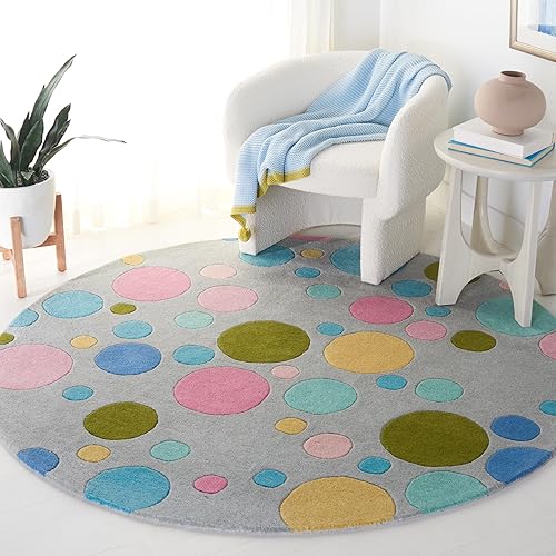 Miniatura 16 de SAFAVIEH Soho Collection SOH753C - Alfombra de lana de primera calidad hecha a mano de 3 pies 6 pulgadas x 5 pies 6 pulgadas, color azul/multi