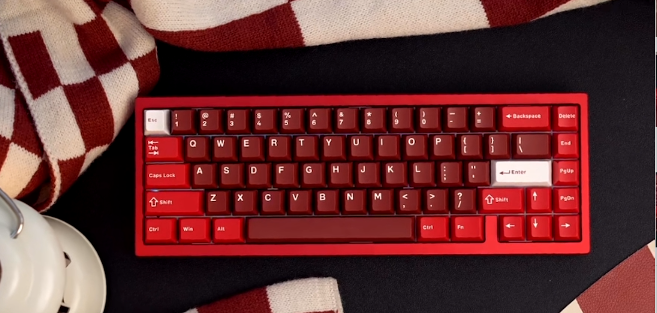 Amazon | WOBKEY ZEN 65 ゲーミングキーボード クイックリリース 無線