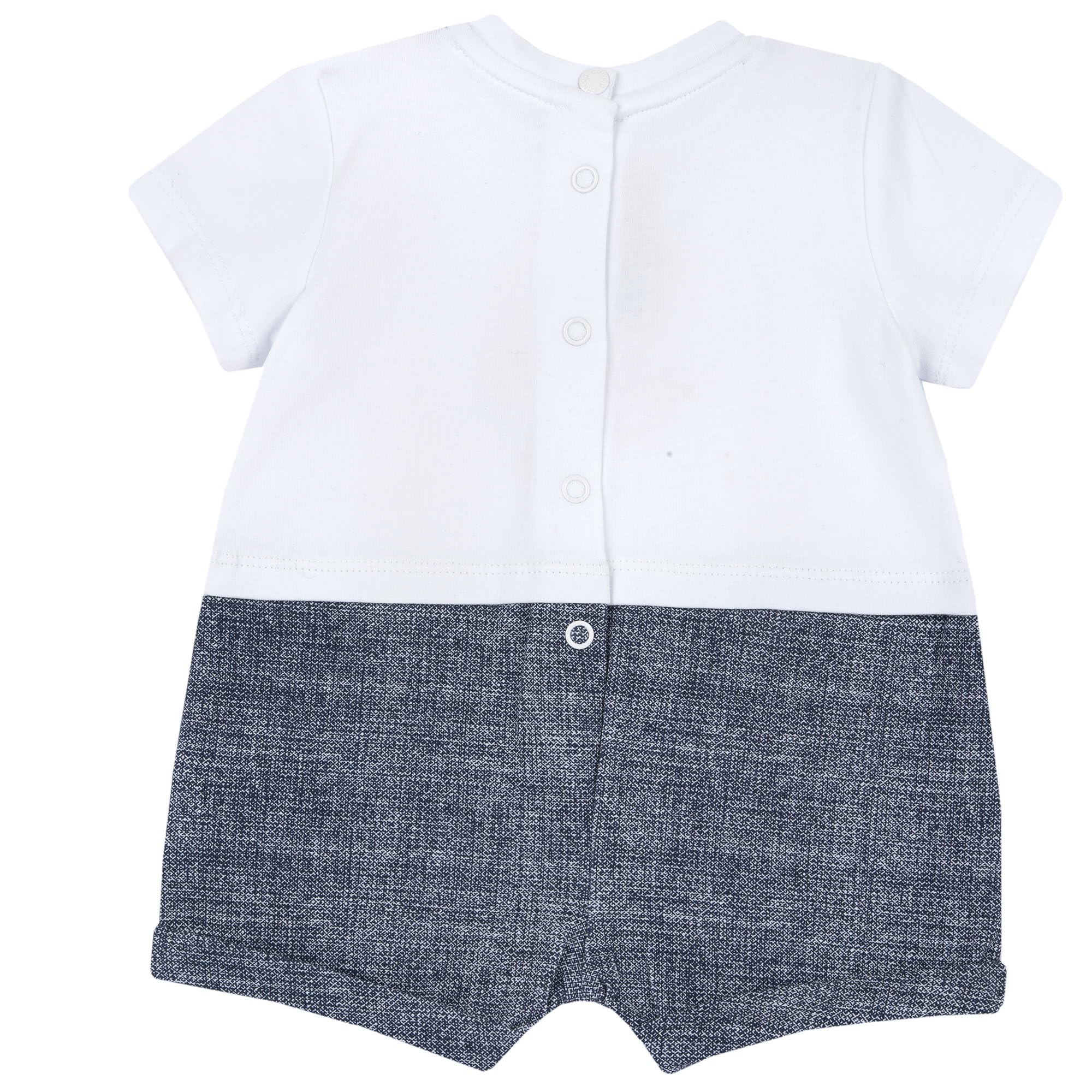 Chicco, Tutina Neonato, Pagliaccetto Neonato con Comoda Apertura con Bottoncini, in Morbido Cotone, Lavabile in Lavatrice, Abbigliamento Neonato 0-24 Mesi, Designed in Italy