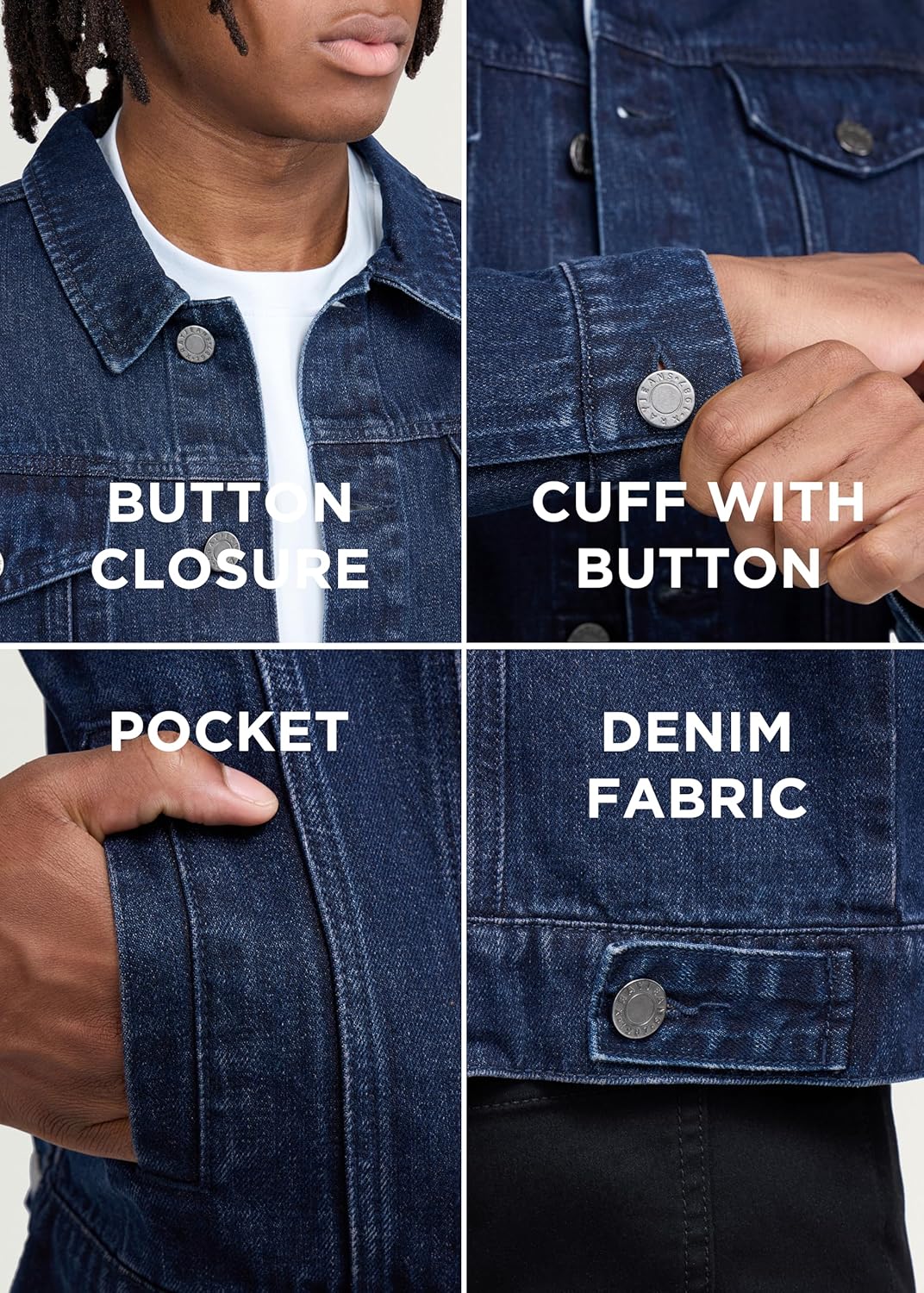 X RAY Jaqueta jeans masculina lavada, rasgada, desgastada, flexível, elástica, casual, caminhoneiro, jaqueta jeans em promoção! Veja a oferta e mais achadinhos de Jaquetas & Casacos 4 Hoje é o melhor dia para comprar X RAY Jaqueta jeans masculina lavada, rasgada, desgastada, flexível, elástica, casual, caminhoneiro, jaqueta jeans com aquele preço maroto! Promoção! Aproveite a oferta! 4