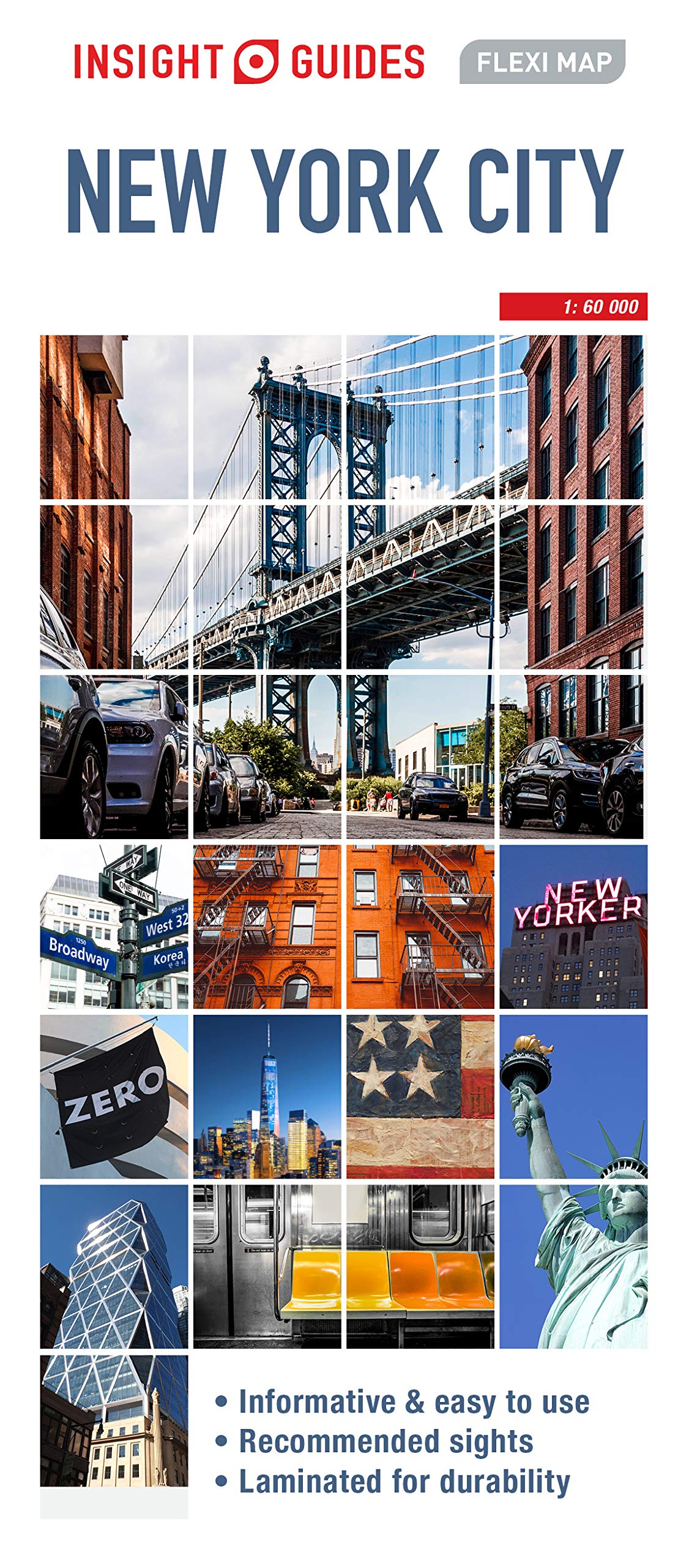 Insight Guides Flexi Map New York City (Insight Maps)