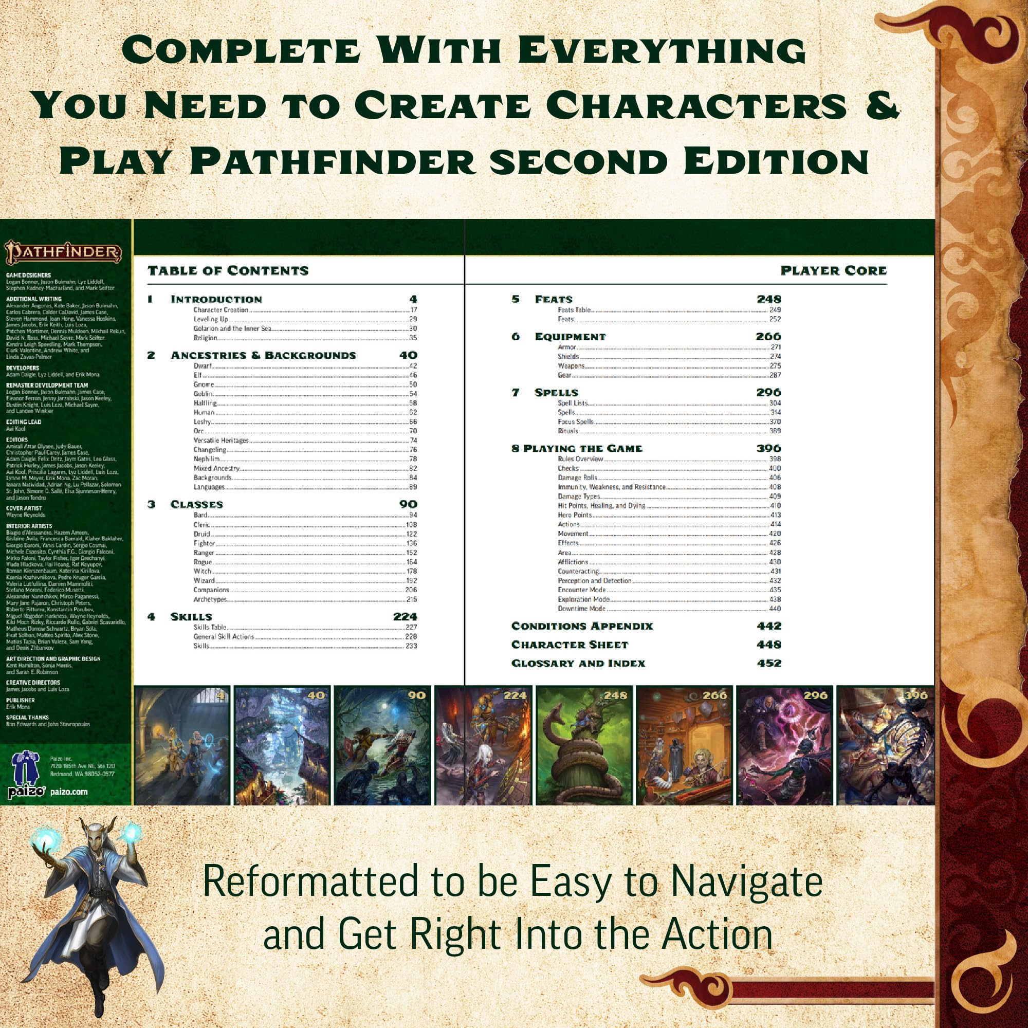 Pathfinder RPG: Pathfinder Player Core Pocket Edition (P2)