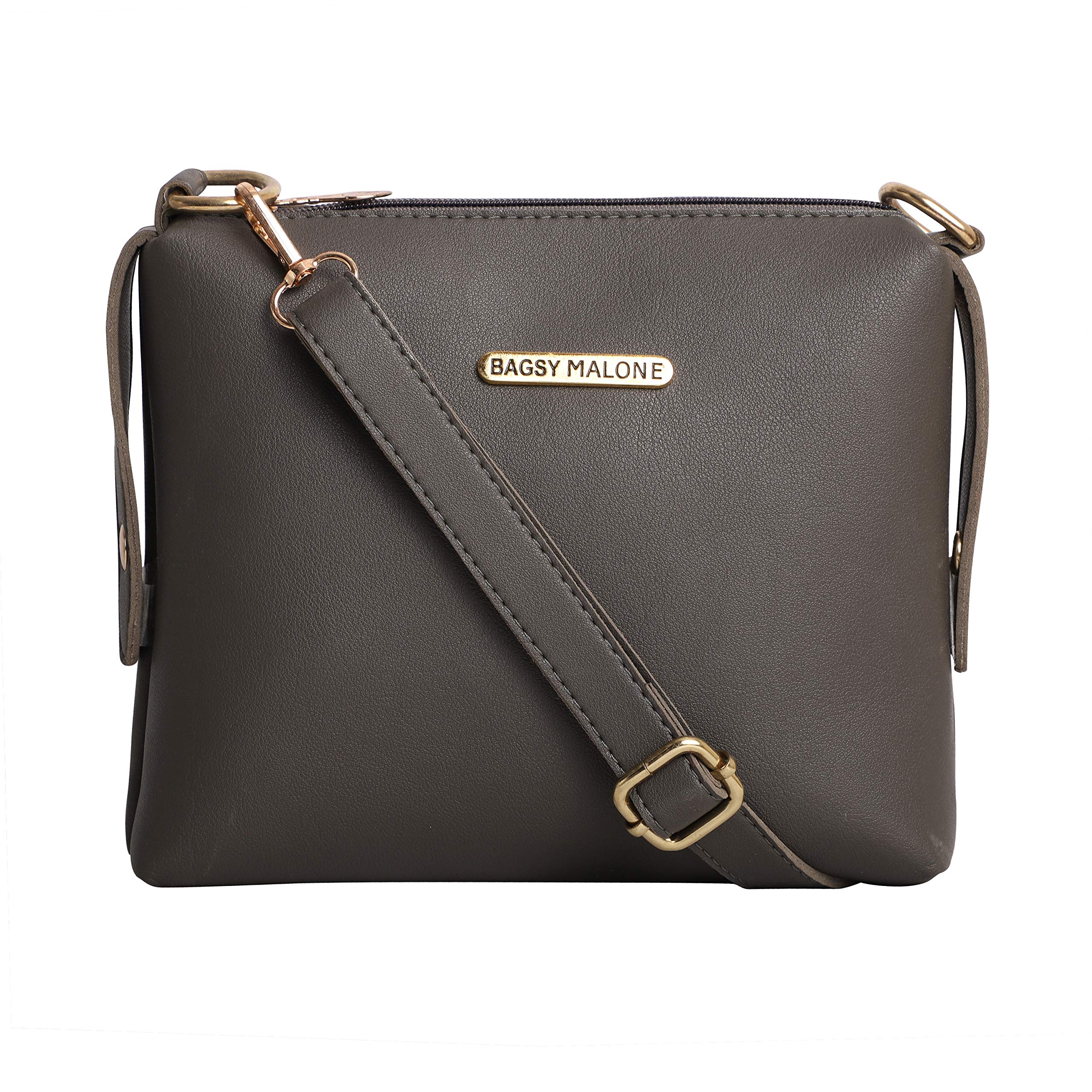 Bagsy Malone Womens Vegan Leather Iconic Sling Bag | Ladies Purse Handbag (B08QFZT5QJ) Amazon Price History, Amazon Price Tracker
