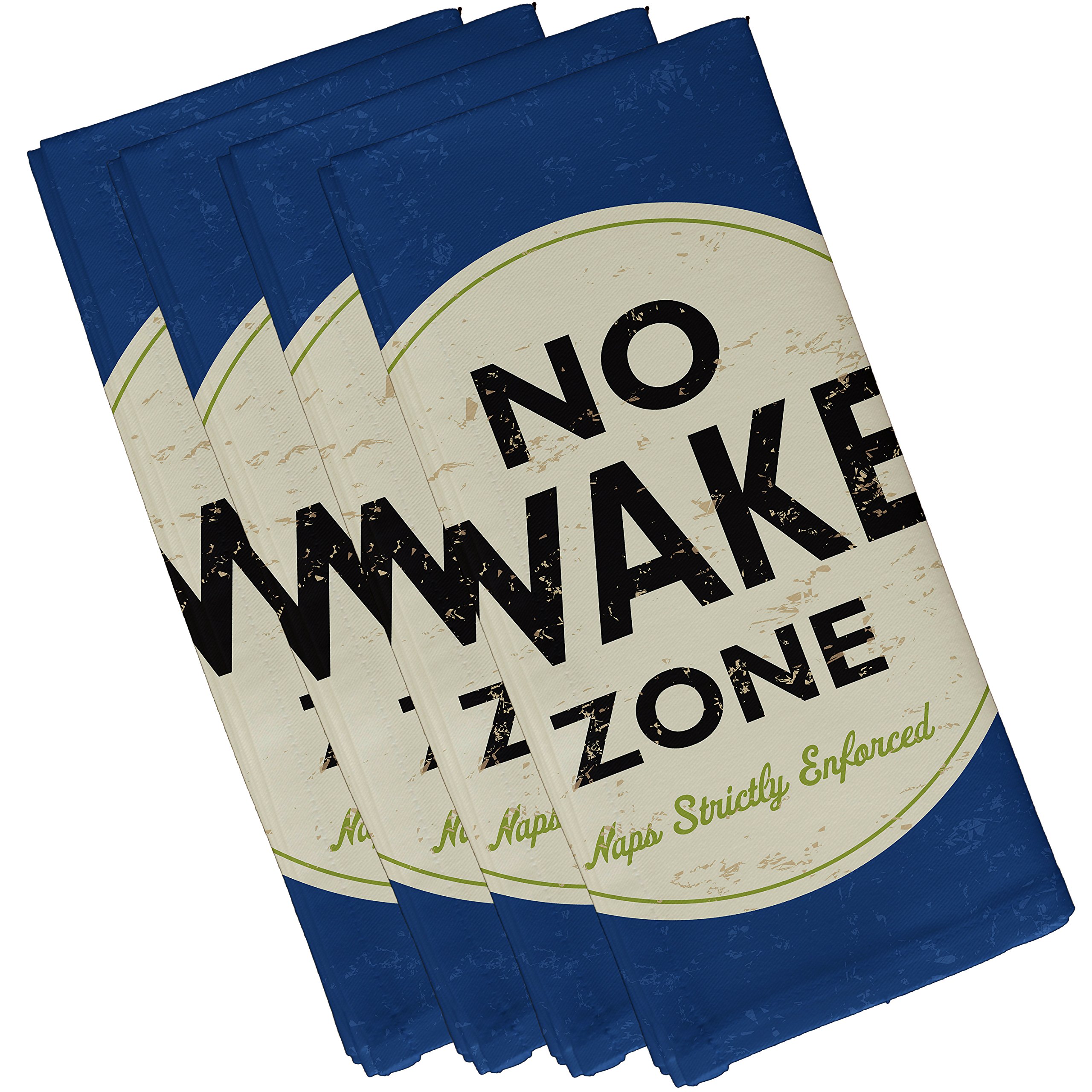 E by design Nap Zone Word Print Napkin
