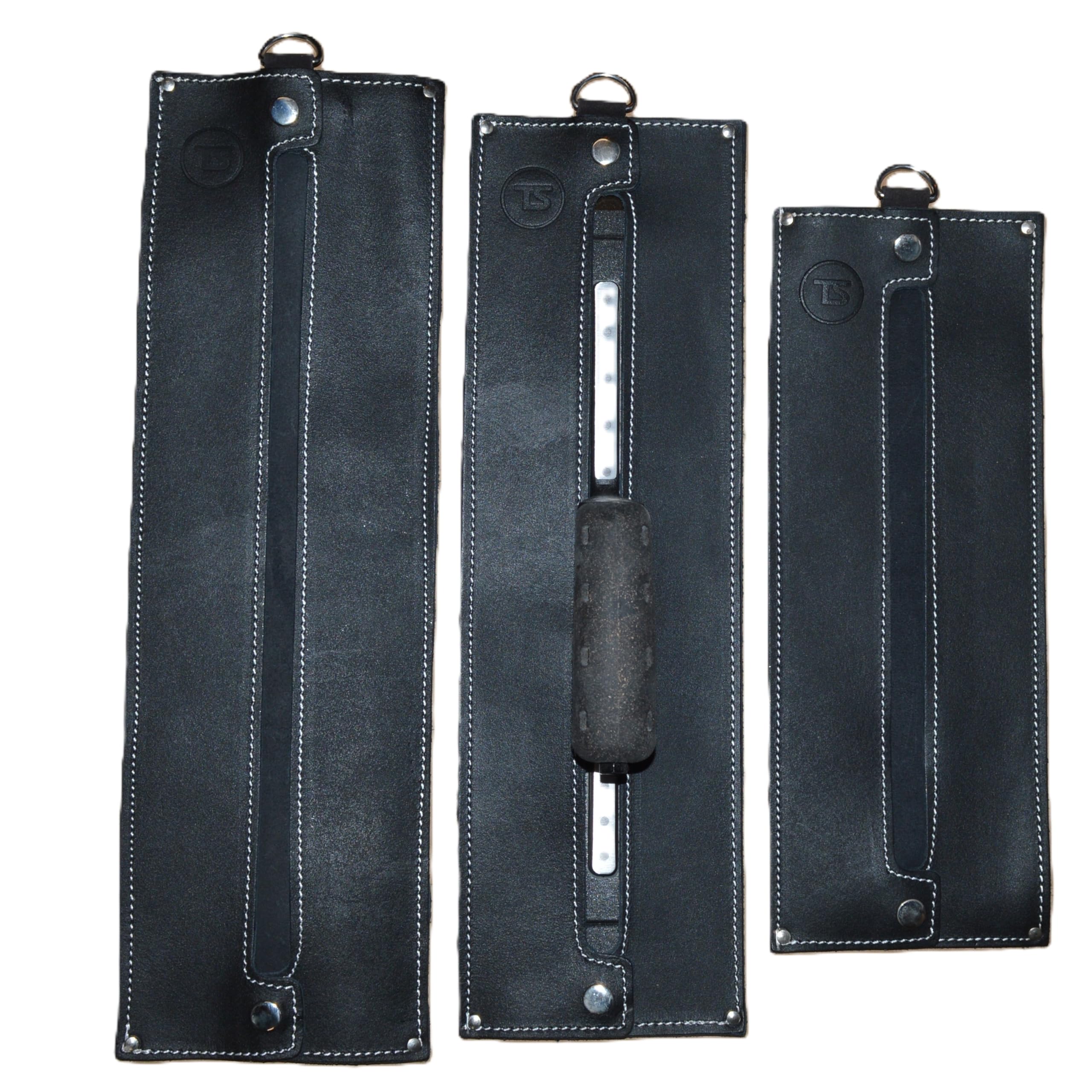 TS Black Leather Plaster Trowel Wallet (18")