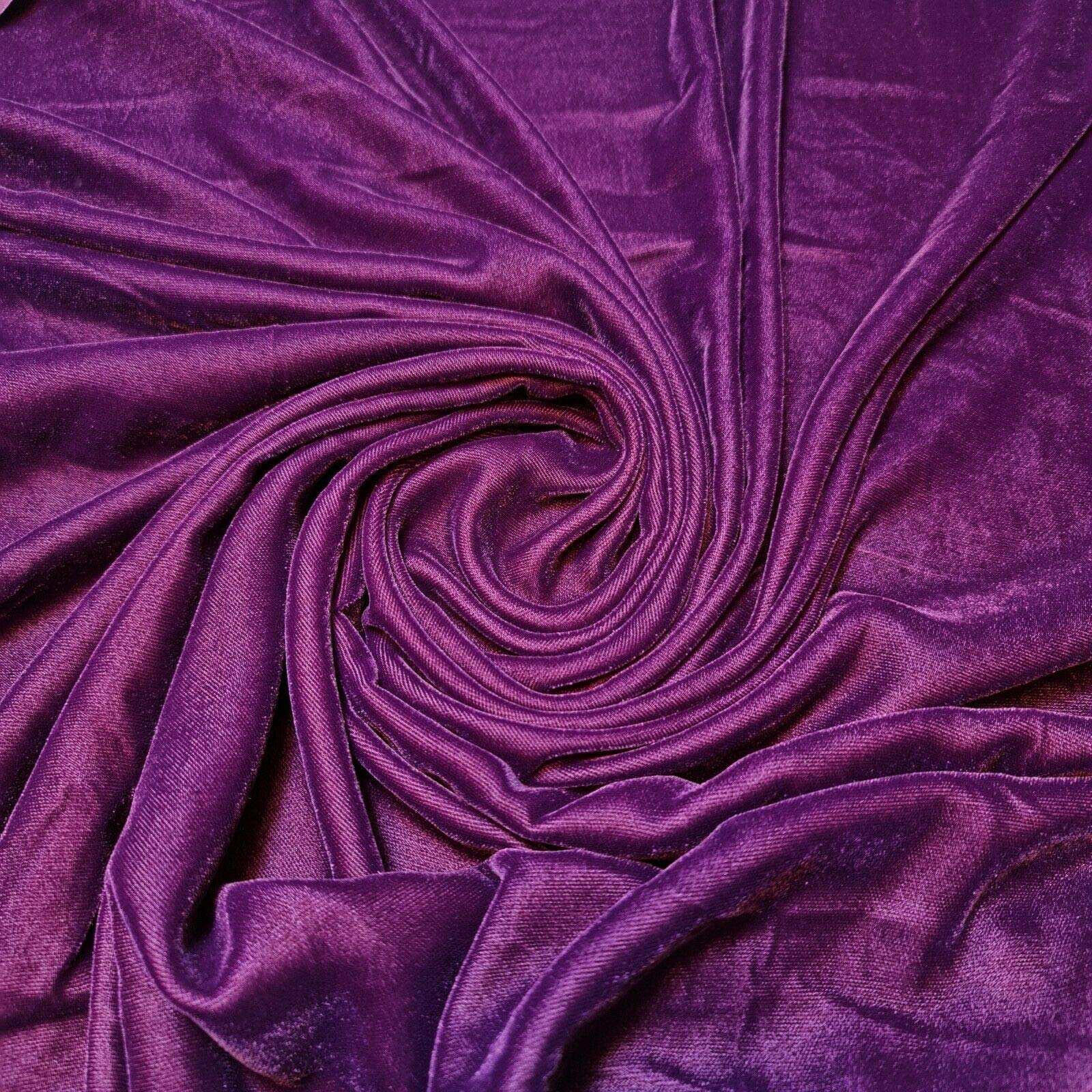 Tessuto a tre corone in velluto morbido e resistente, decorazione per la casa, tende, tappezzeria, vestito, 111,8 cm di larghezza (5 metri)