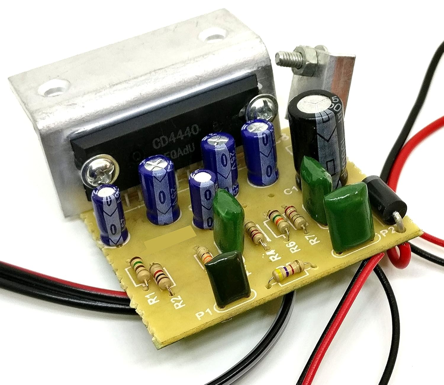 TECH AND TRADE 30W DIY Mono Audio Amplifier 4440 IC Circuit Kit