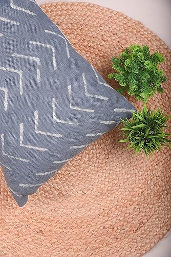 Miniatura 4 de Trade Star Funda de almohada 100% algodón con cuerpo lumbar oblongo, rústico, rústico, ropa de cama de verano, fundas de almohada para respaldo