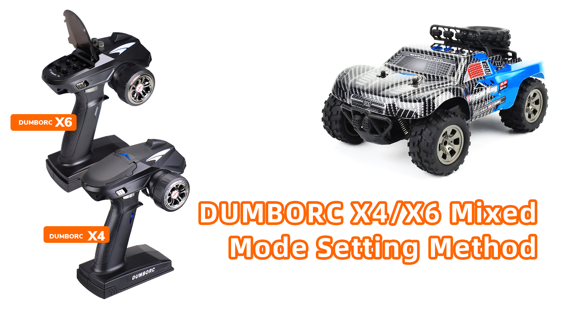 ATA HOBBY DUMBORC X6FG 6-Kanal Empfänger Mit Gyro - 2,4 GHz Für RC Autos & Boote