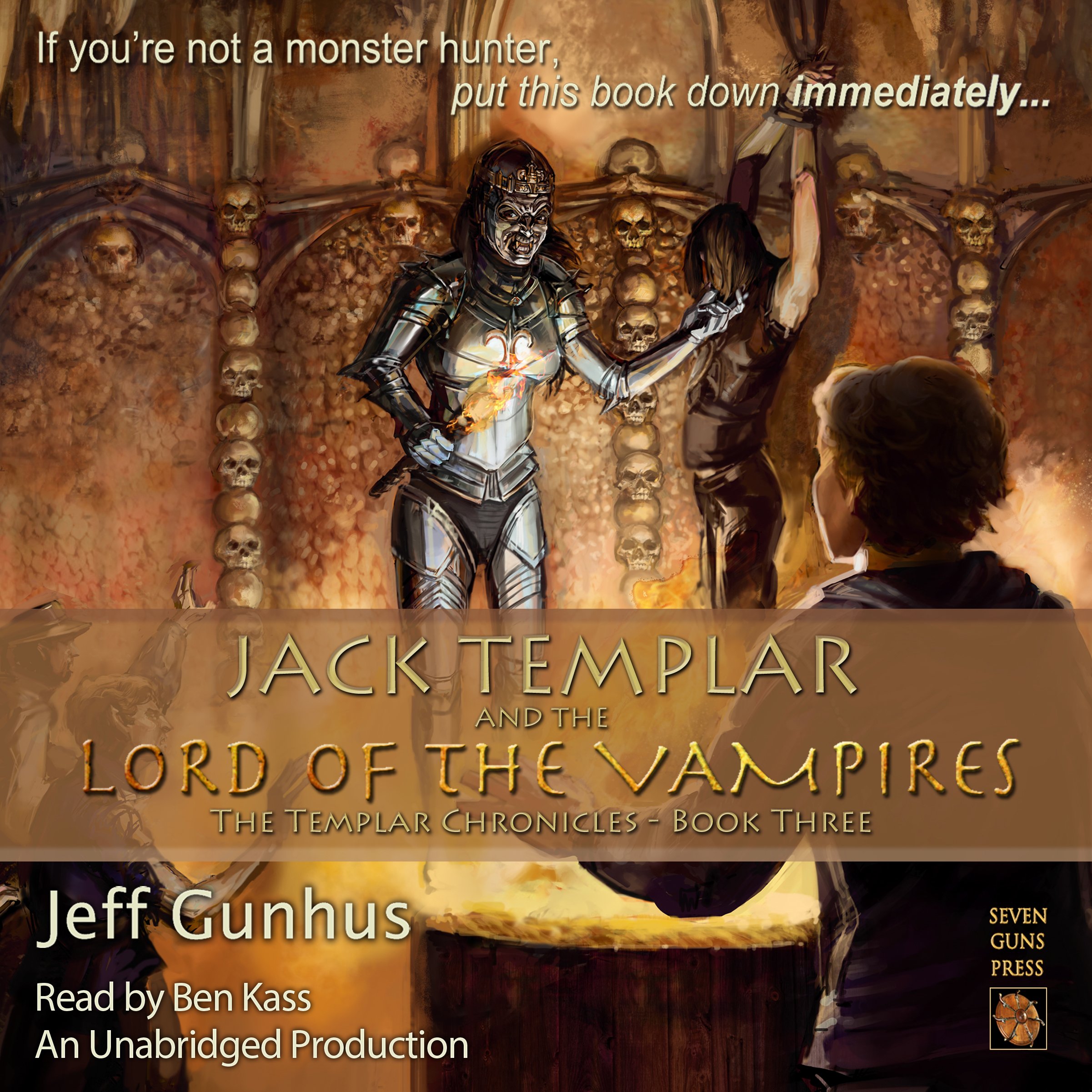 Cover art for Jack Templar and the Lord of the Vampires