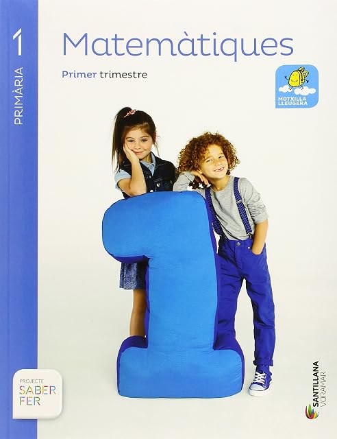 Portada de Matematiques Saber Fer 1º Primaria Valencia Ed 2015
